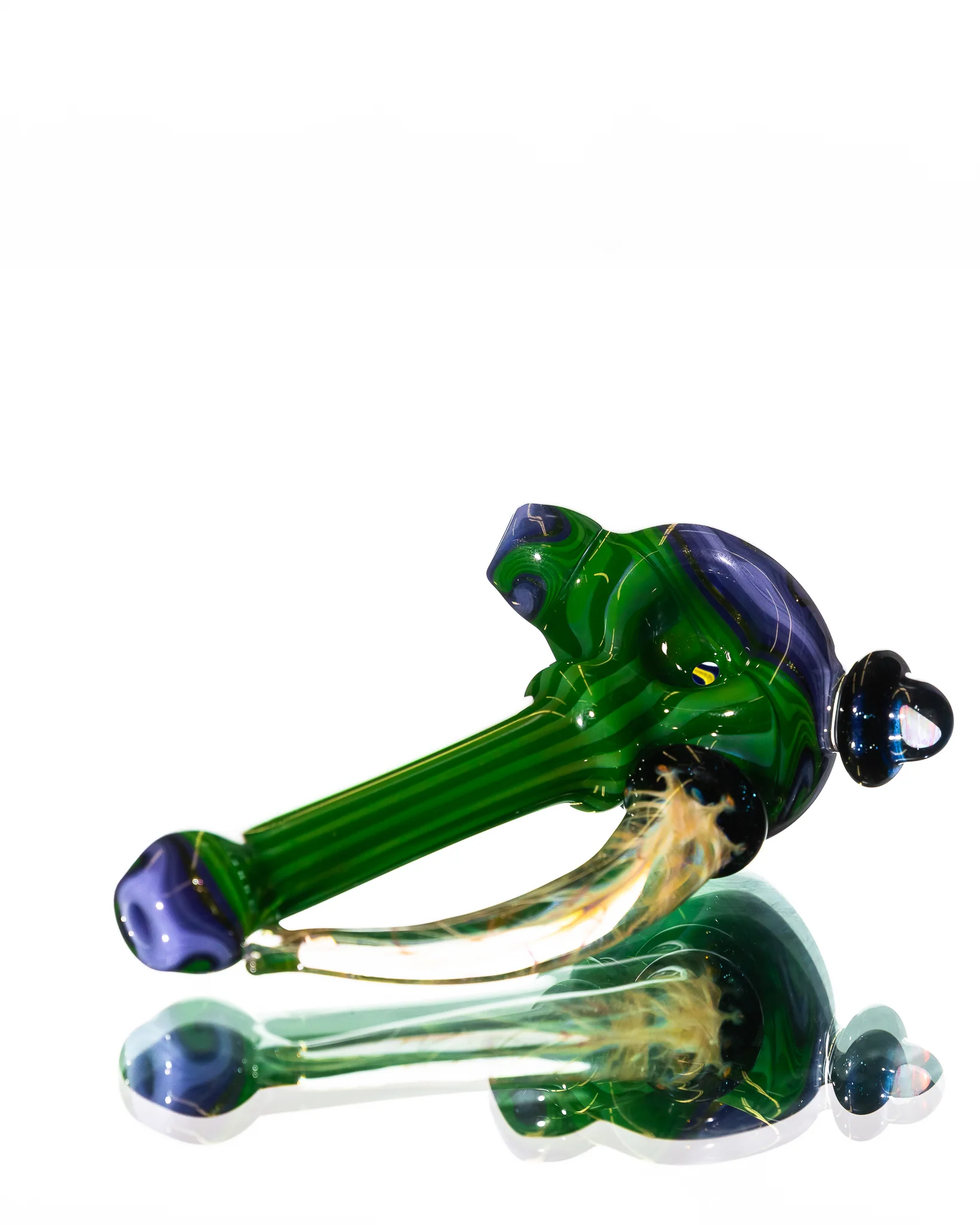 Aaron B - Wig Wag Pipe - Green & Blue - Image 3