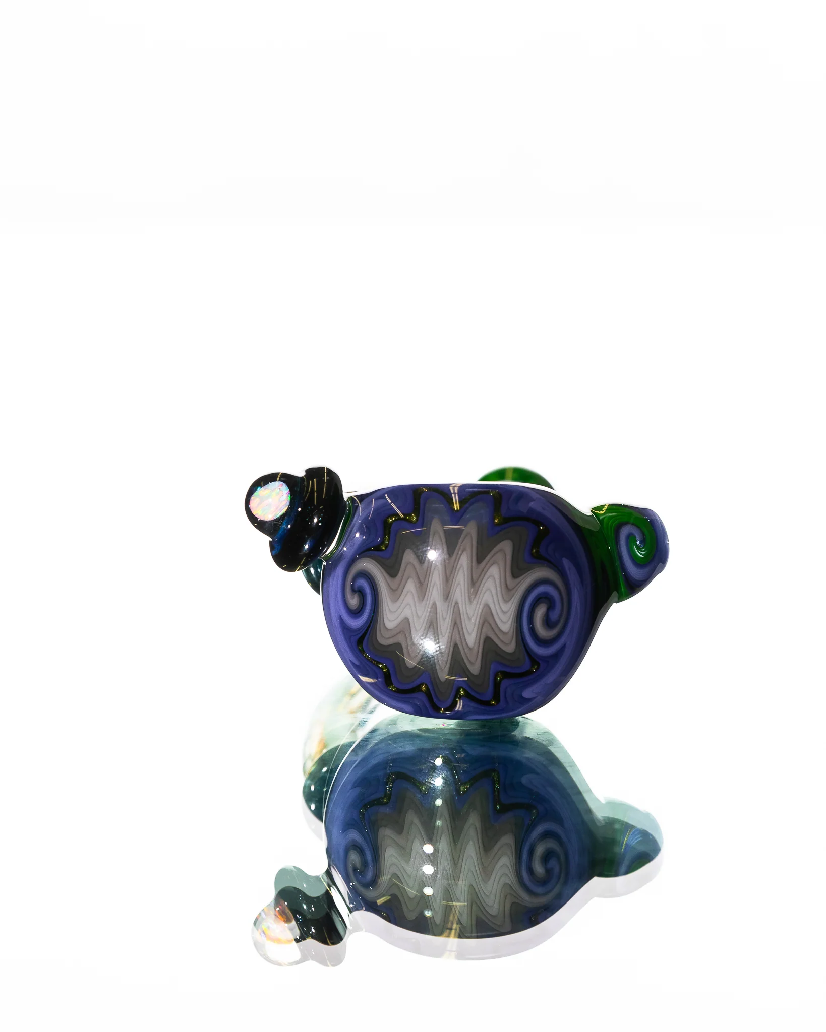 Aaron B - Wig Wag Pipe - Green & Blue - Image 4