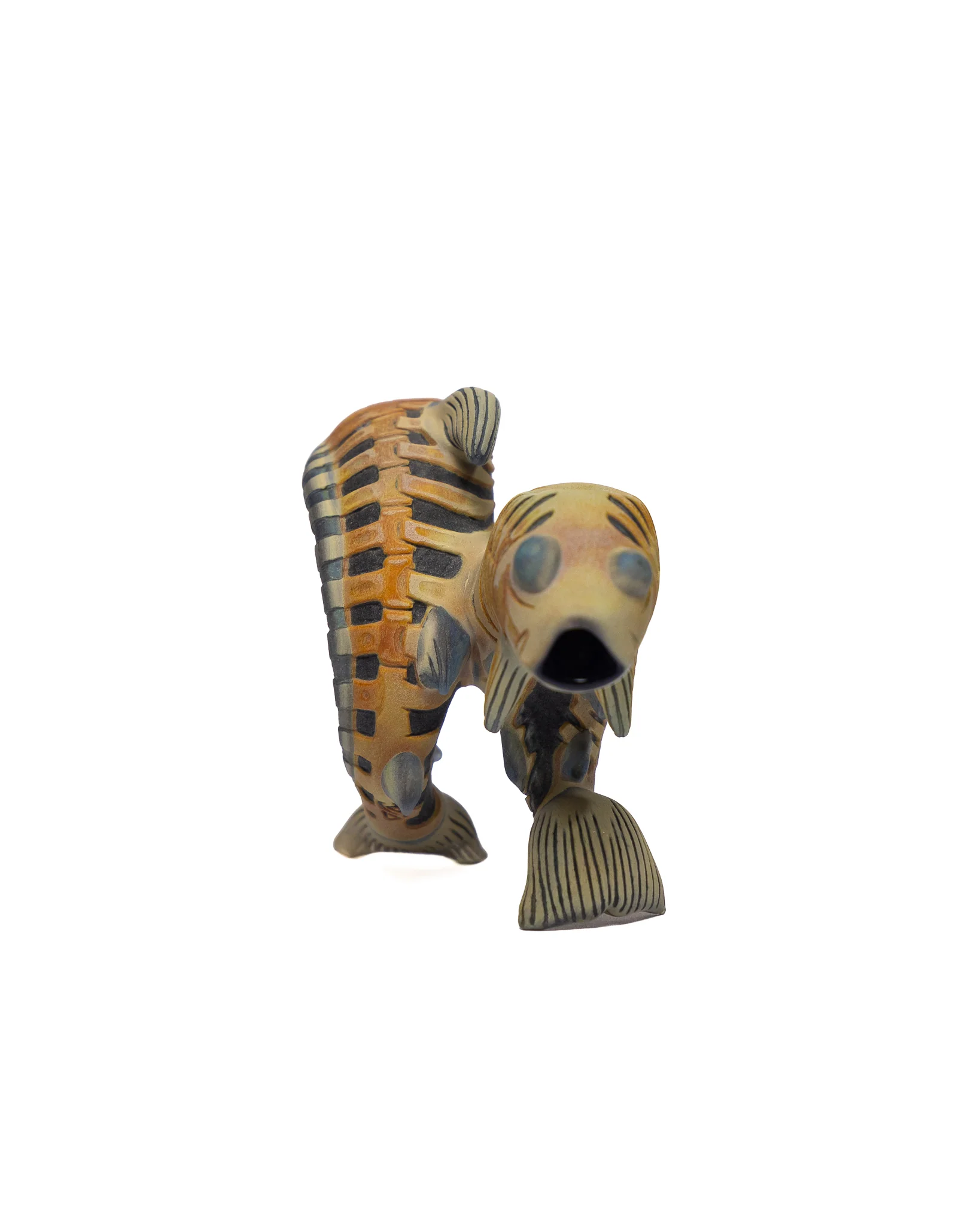 AJ Disalvo X Nathan Belmont - Siamese Fish Hand Pipe - Image 3