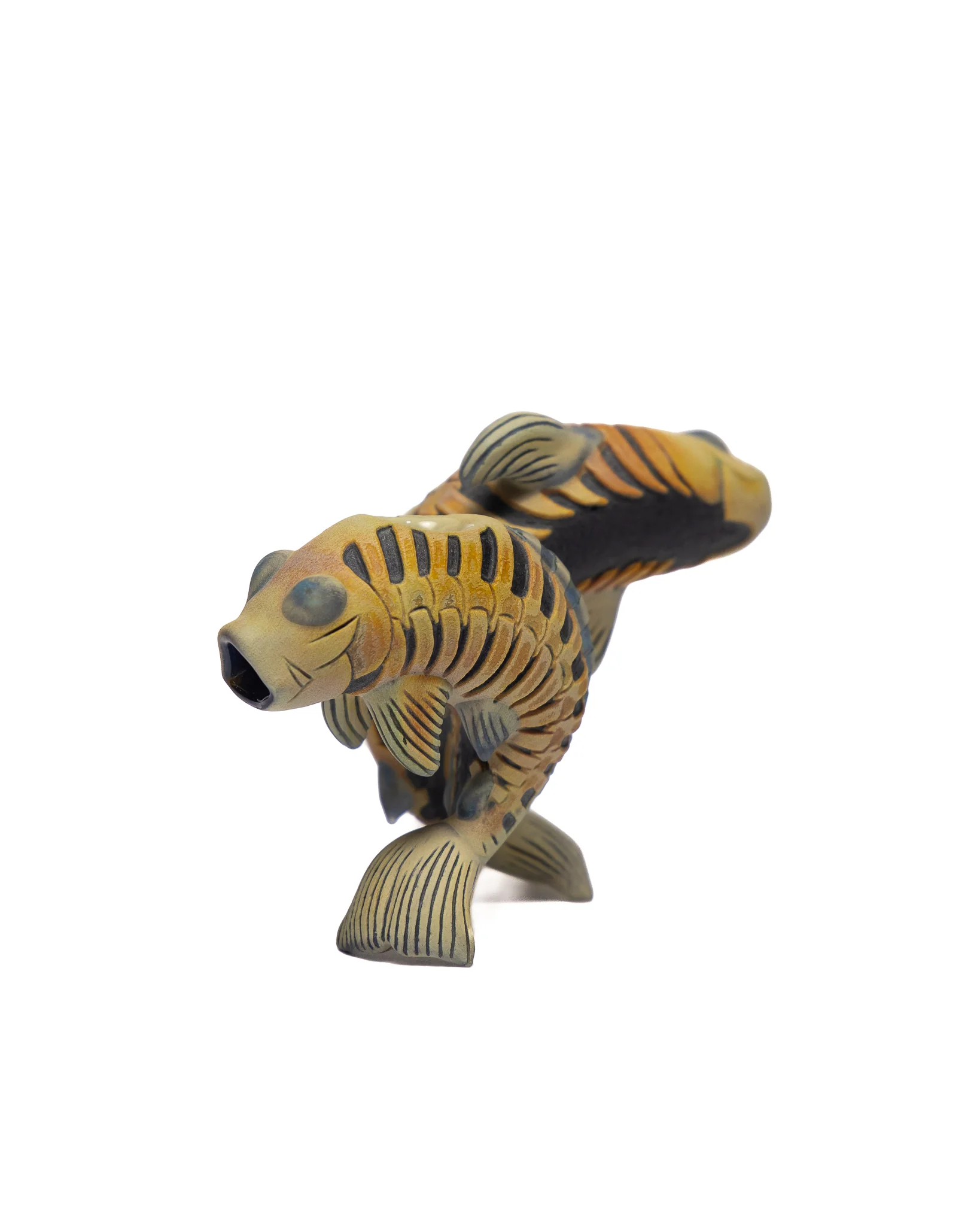 AJ Disalvo X Nathan Belmont - Siamese Fish Hand Pipe - Image 4
