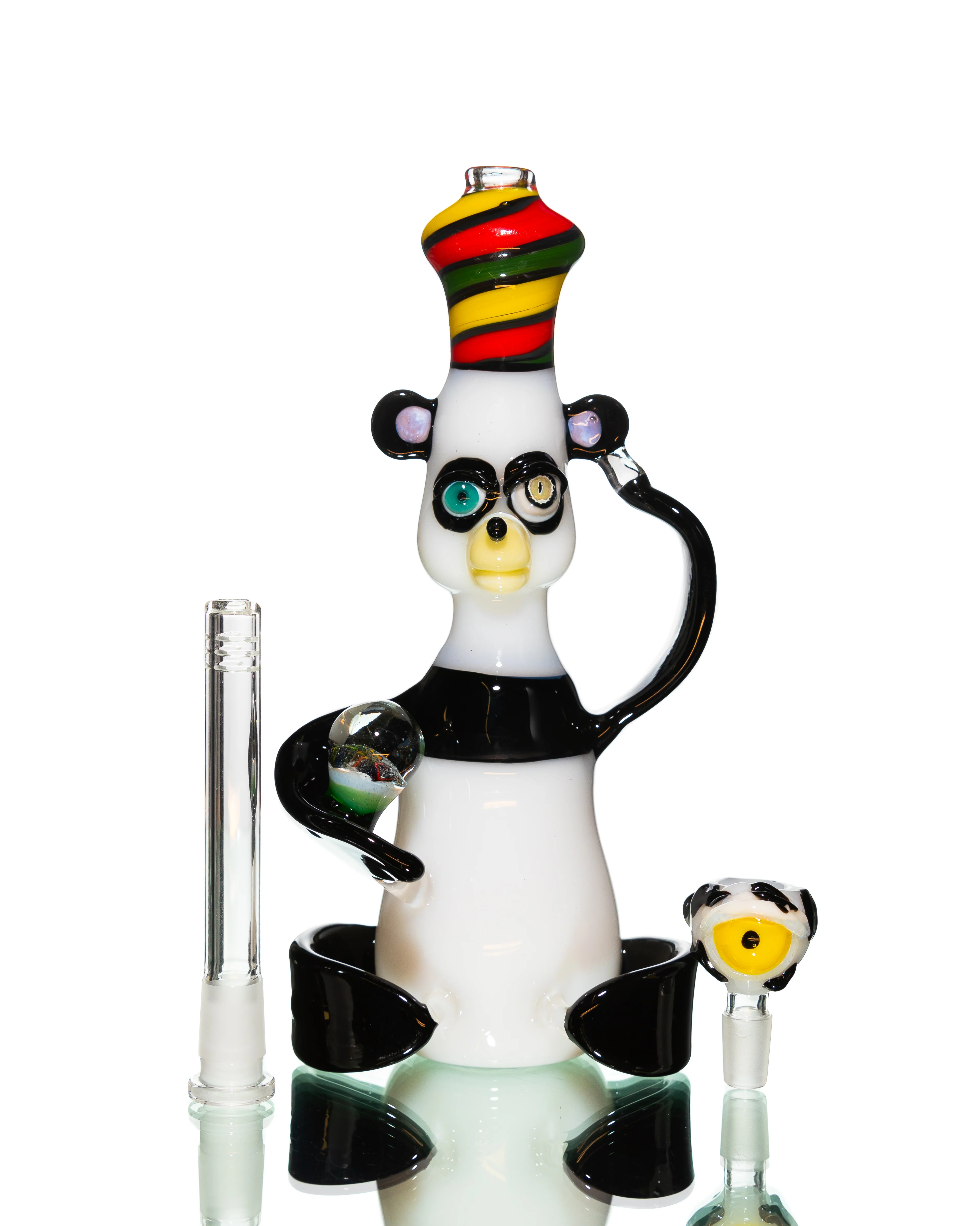 American Made Glass - Panda Beaker - Image 8