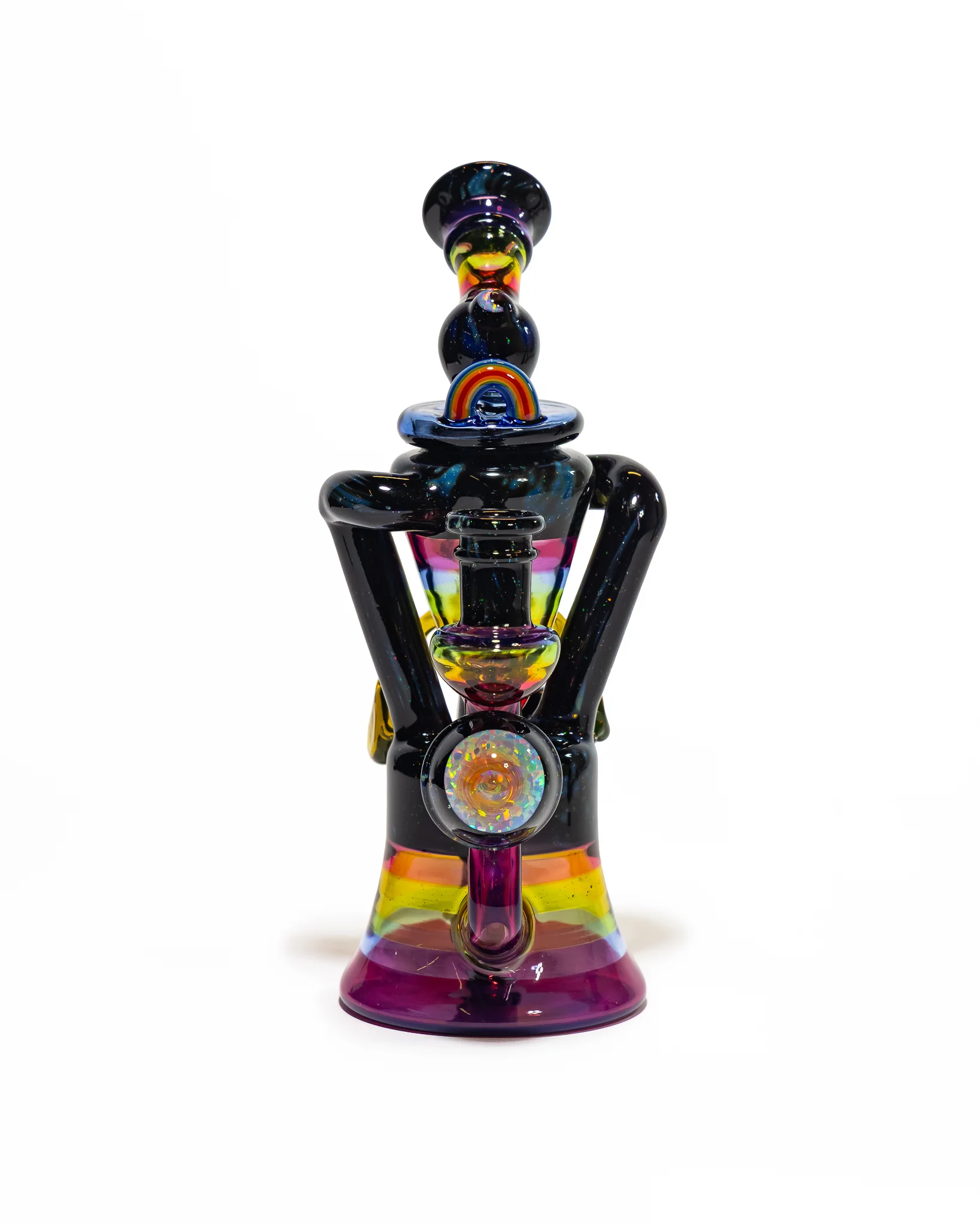 Big Z x RJ Glass - Collab Rainbow Toucan Recycler - Image 3
