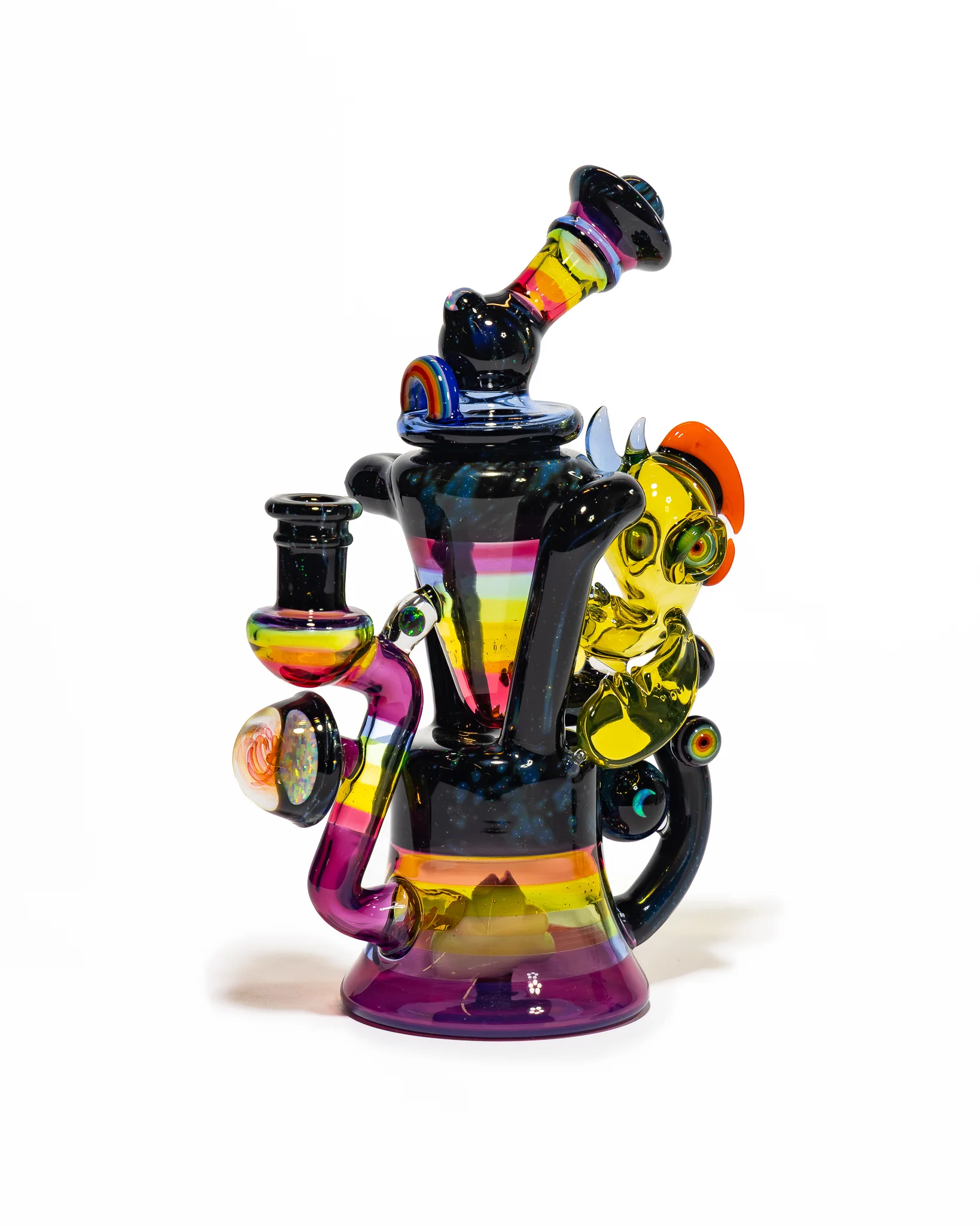 Big Z x RJ Glass - Collab Rainbow Toucan Recycler - Image 4