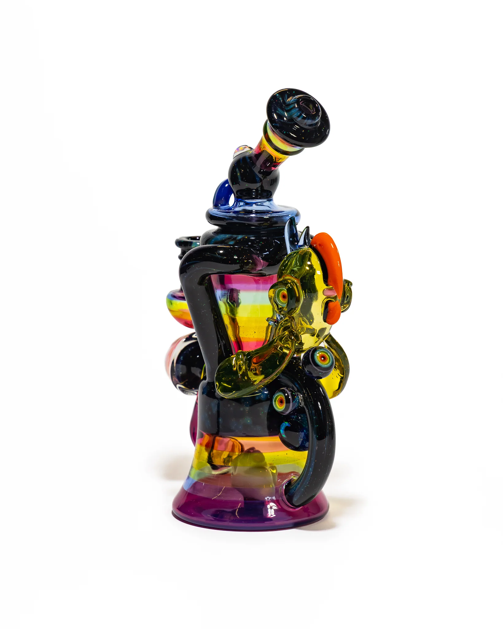 Big Z x RJ Glass - Collab Rainbow Toucan Recycler - Image 6