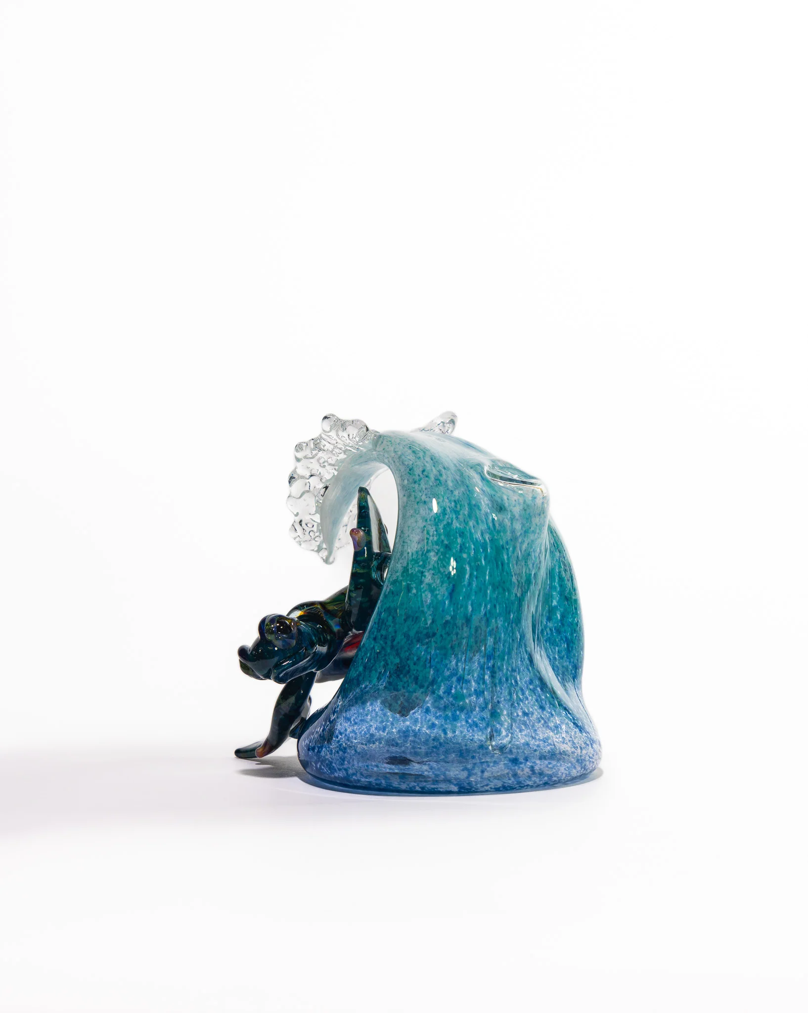 Black Sand Glass - Sea Turtle Wave Rider Rig - Image 4