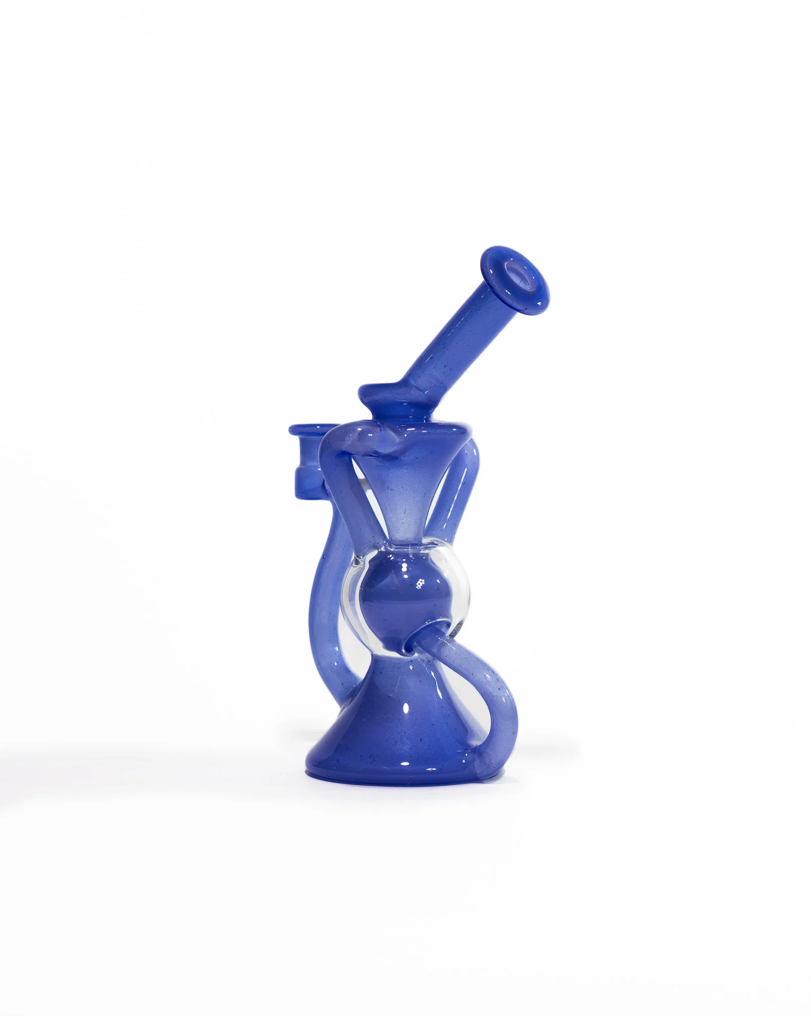 Blew Glass - Dual Uptake Recycler - Blue - Image 2