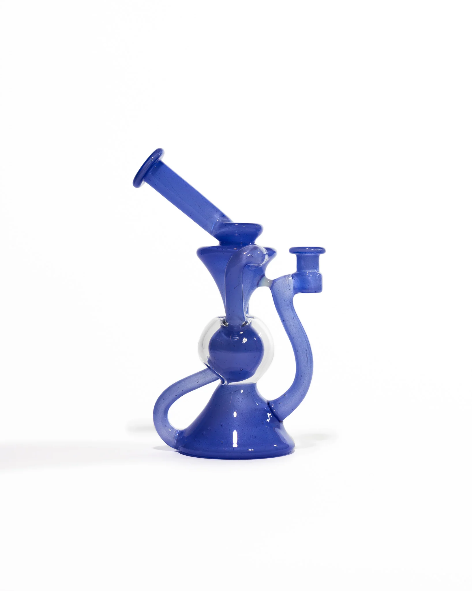 Blew Glass - Dual Uptake Recycler - Blue - Image 5