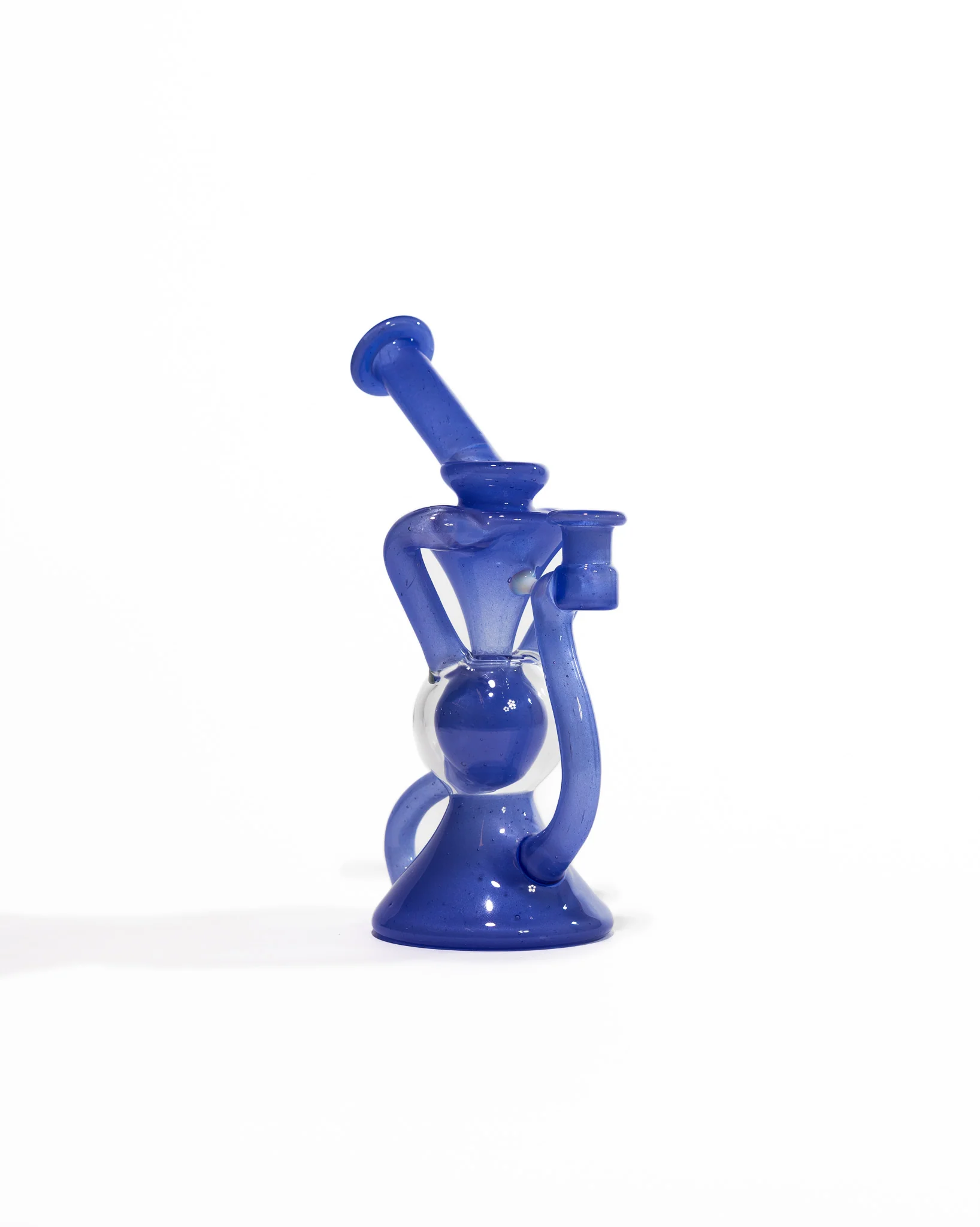 Blew Glass - Dual Uptake Recycler - Blue - Image 6