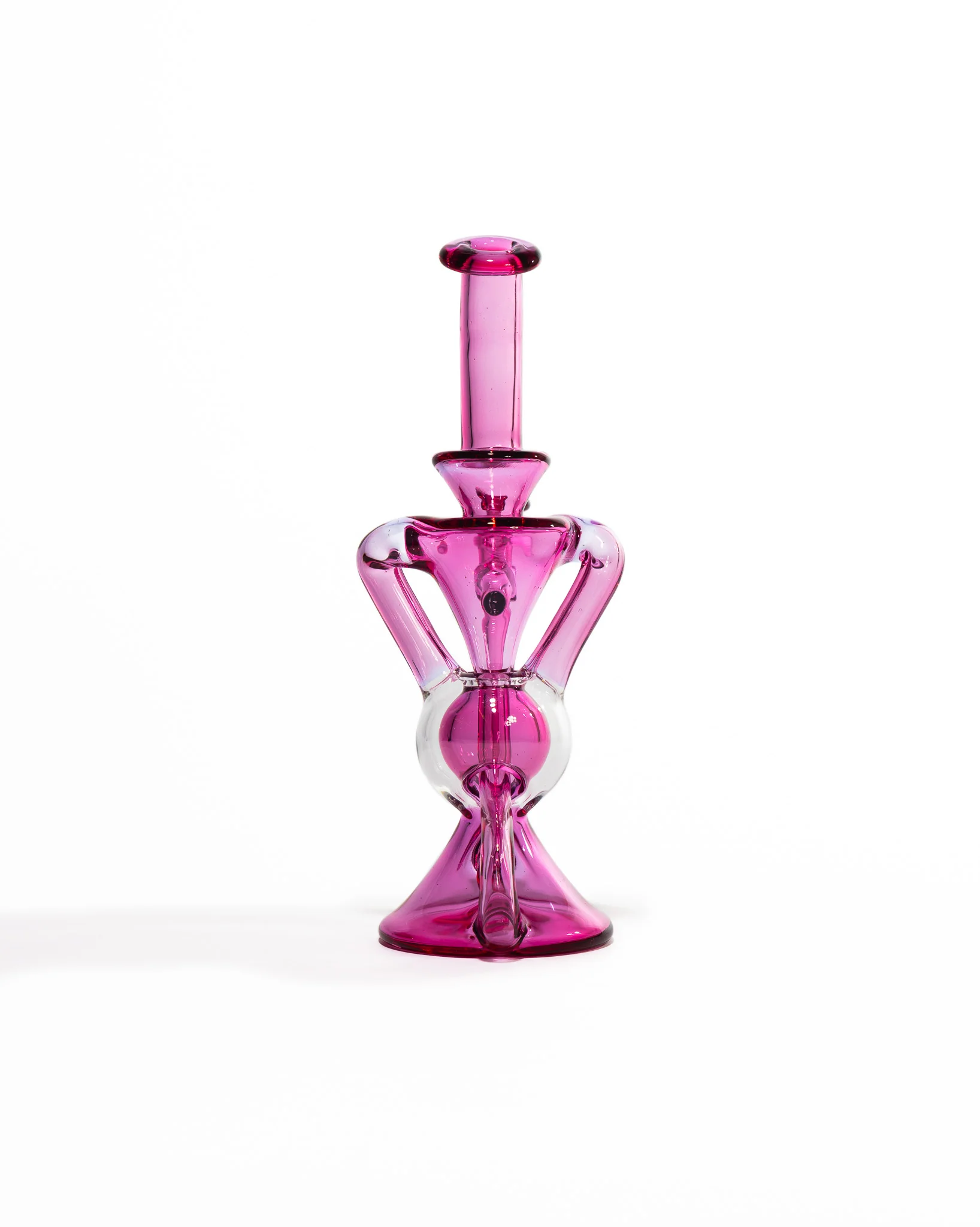 Blew Glass - Dual Uptake Recycler - Pink - Image 3