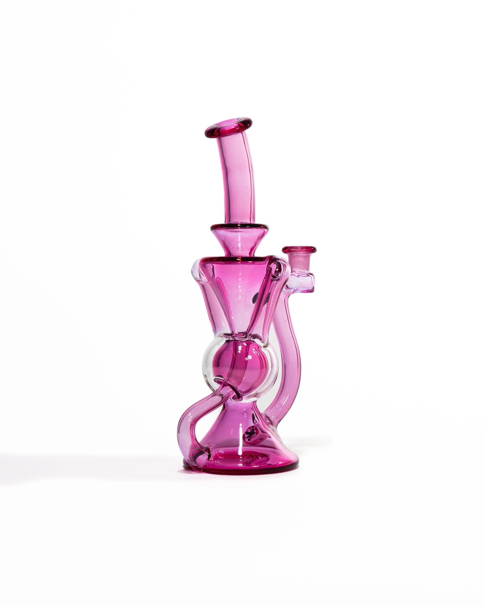 Blew Glass - Dual Uptake Recycler - Pink - Image 4