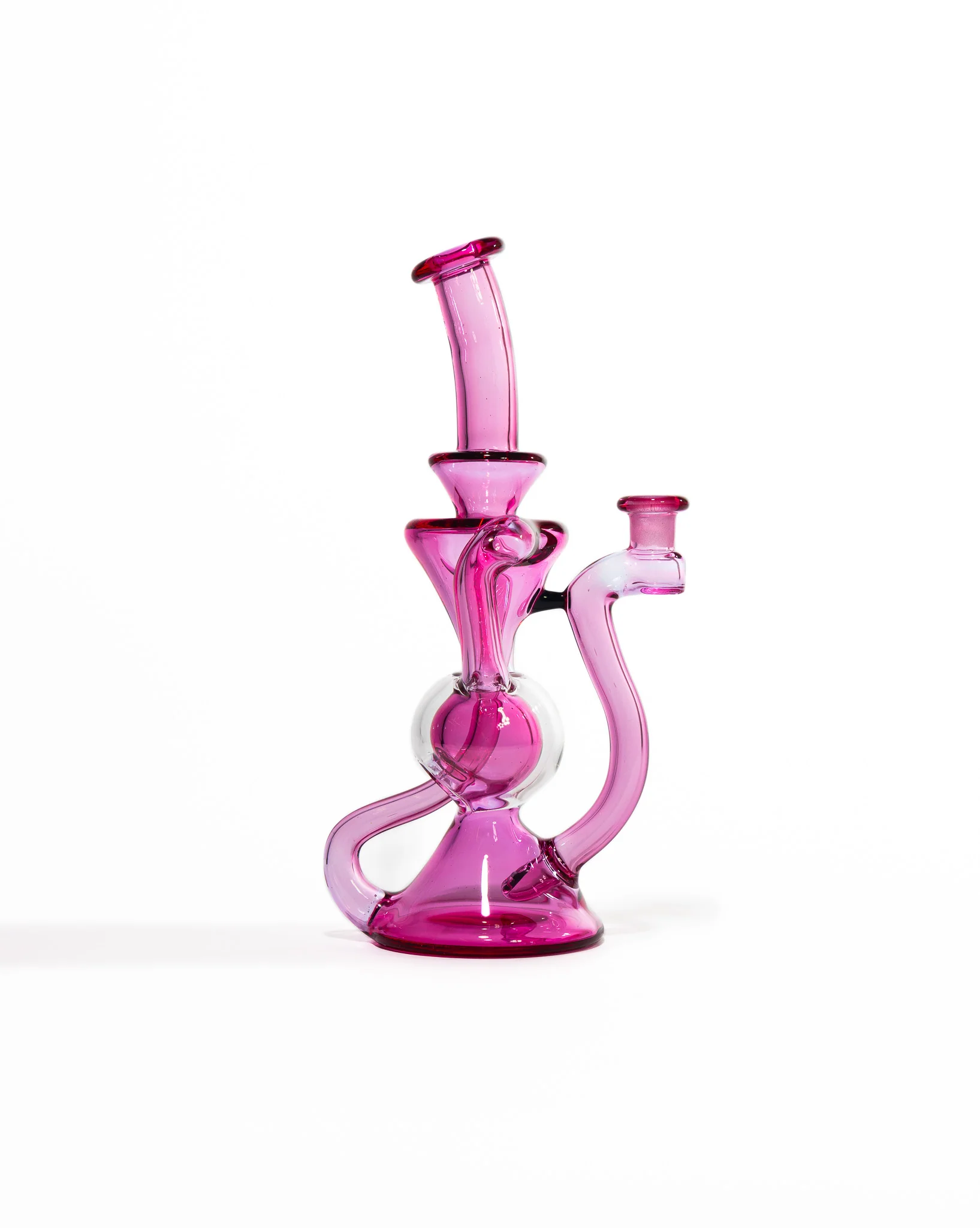 Blew Glass - Dual Uptake Recycler - Pink - Image 5