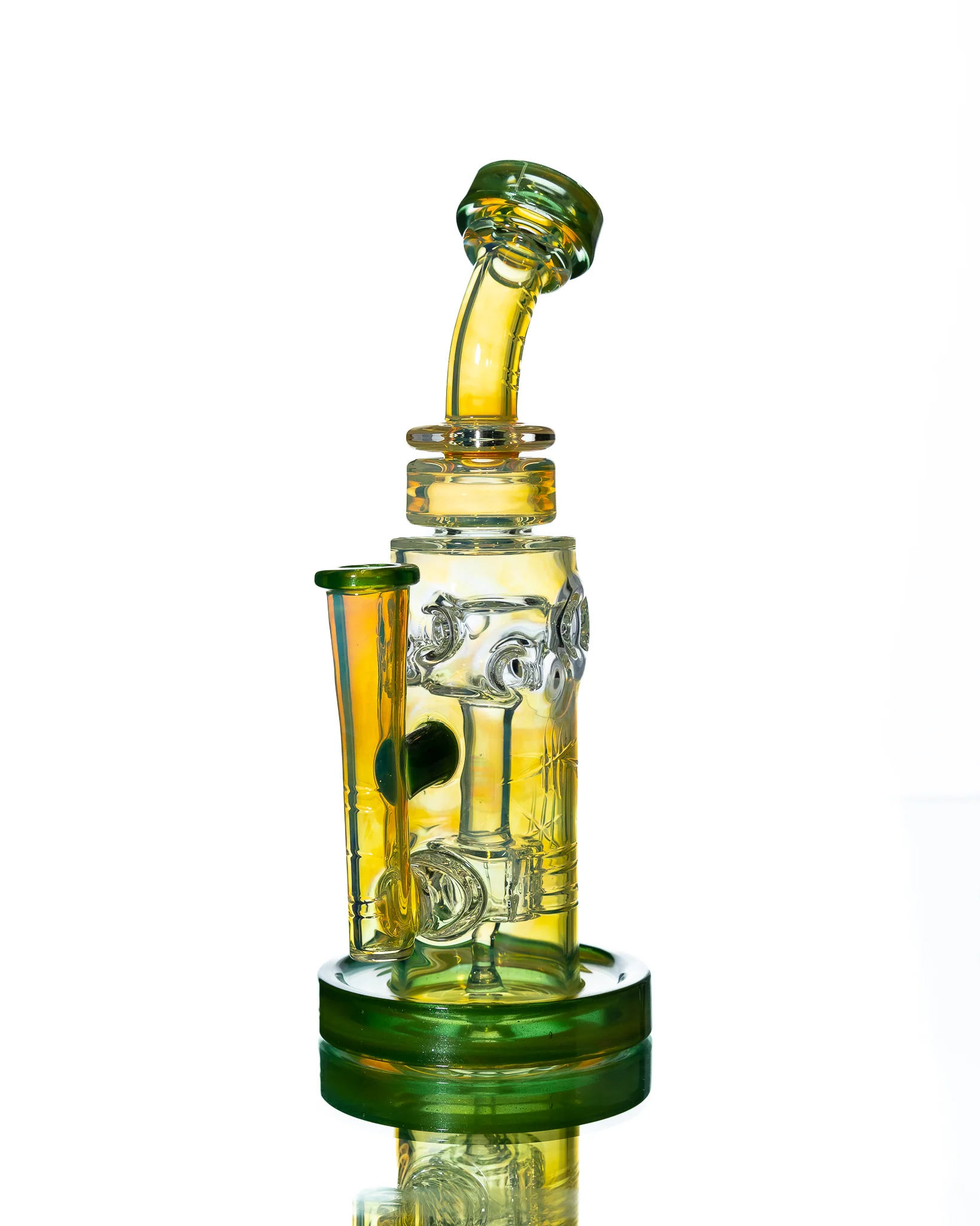 Bronx Glass - Encased Opal Straight Fab - Green - Image 4