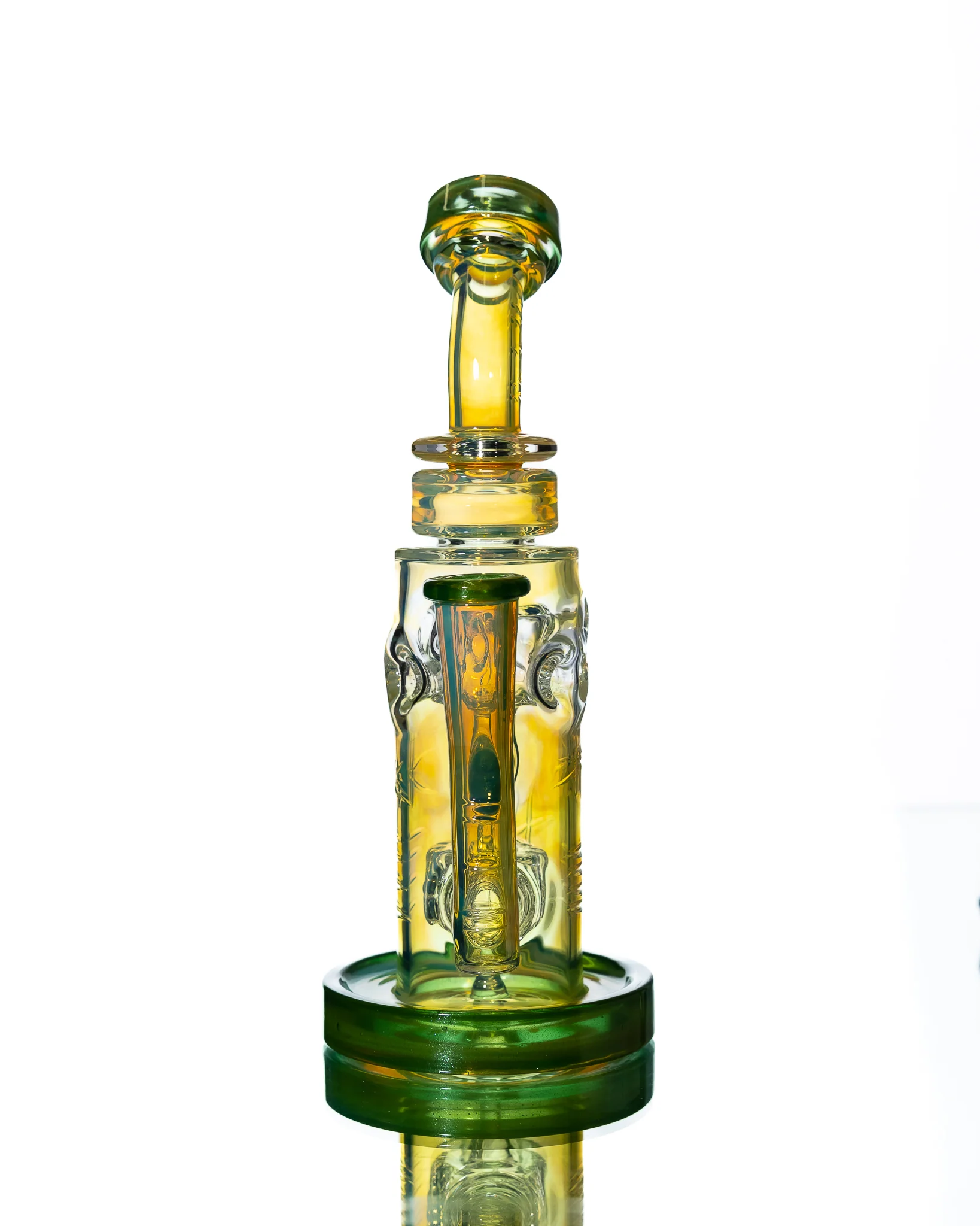 Bronx Glass - Encased Opal Straight Fab - Green - Image 5