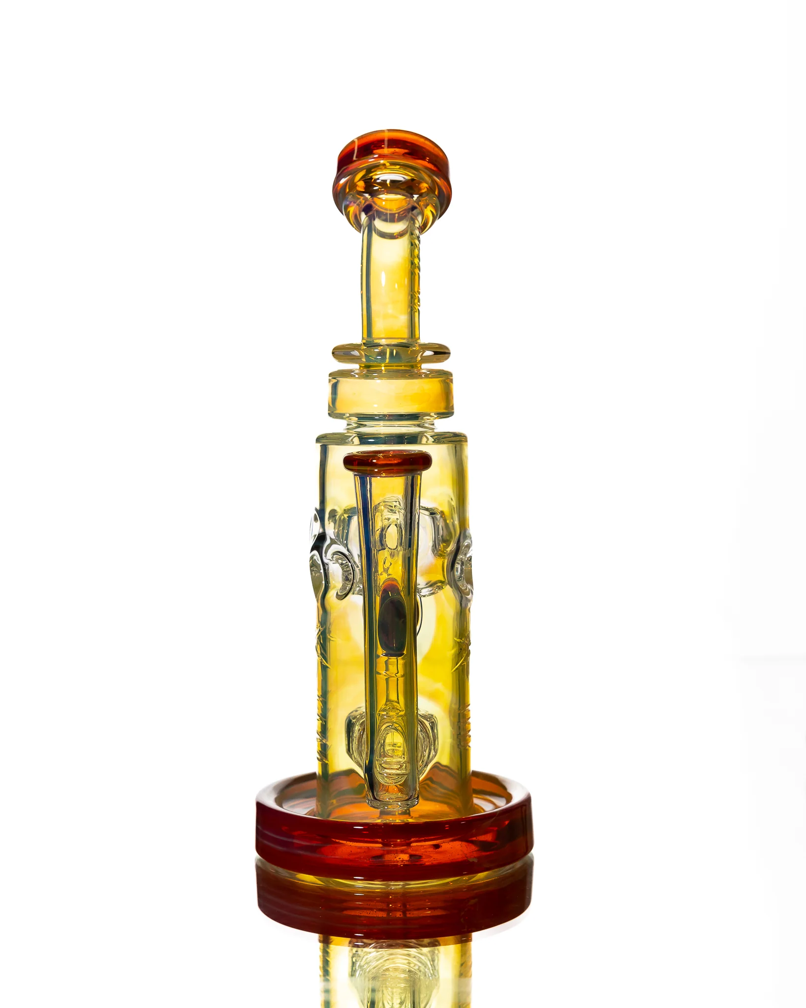 Bronx Glass - Encased Opal Straight Fab - Orange - Image 5