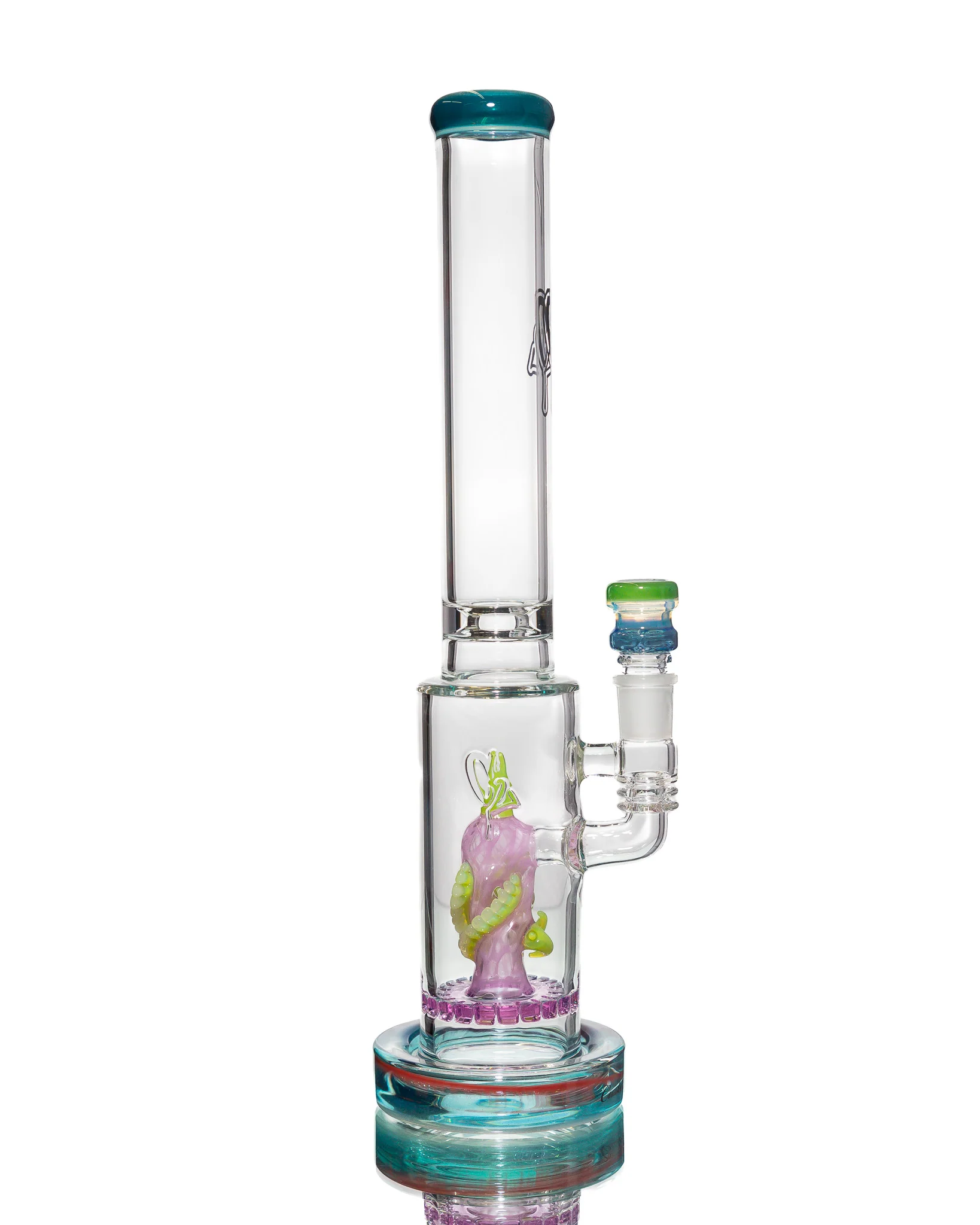 C2 Custom Creations - Straight Tube - Pink & Green Tentacle - Image 4