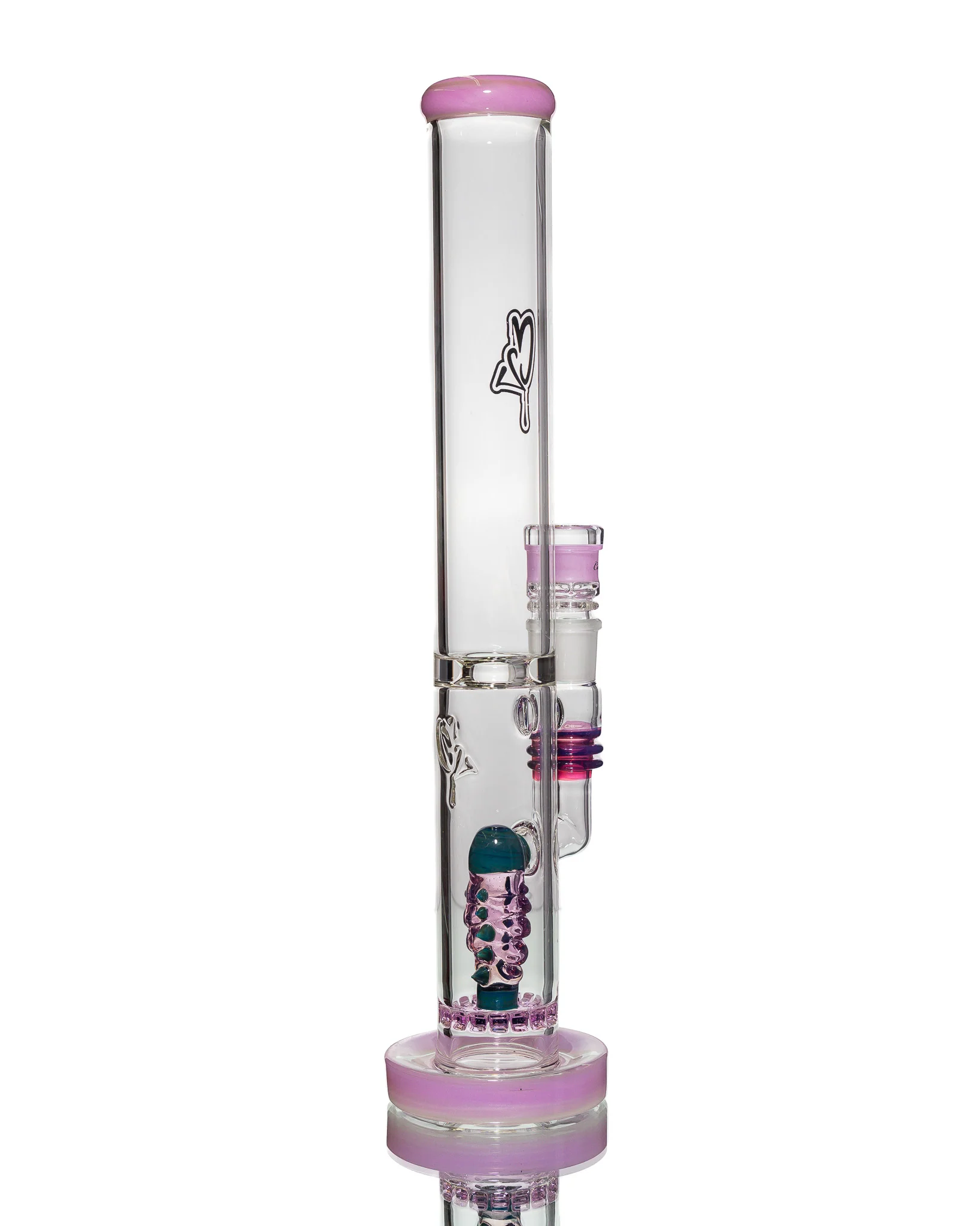 C2 Custom Creations - Straight Tube - Pink Spikes - Image 3
