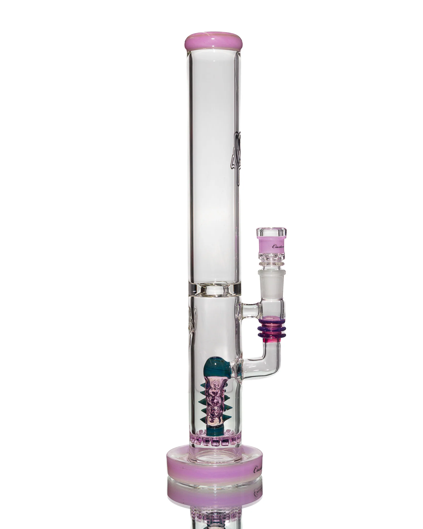 C2 Custom Creations - Straight Tube - Pink Spikes - Image 4