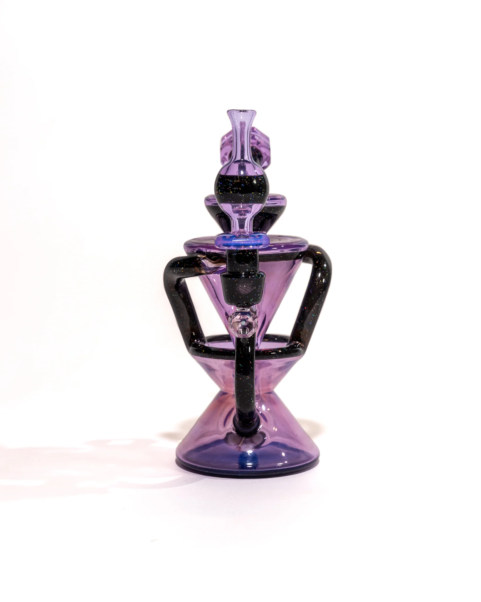 Captn Cronic Glass - Faceted Crushed Opal Recycler - Transparent Neo Opal - Image 8