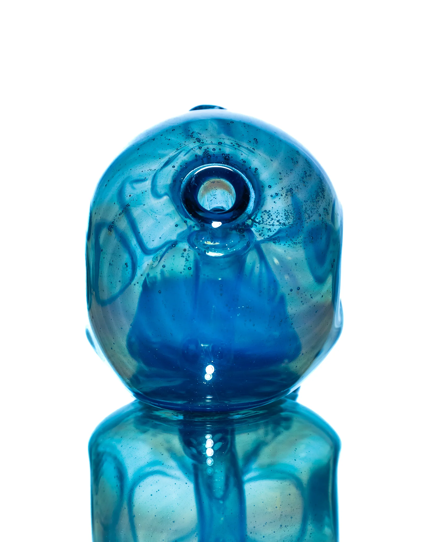 Carsten Carlile - Shredder Skull - Blue Crushed Opal - Image 4