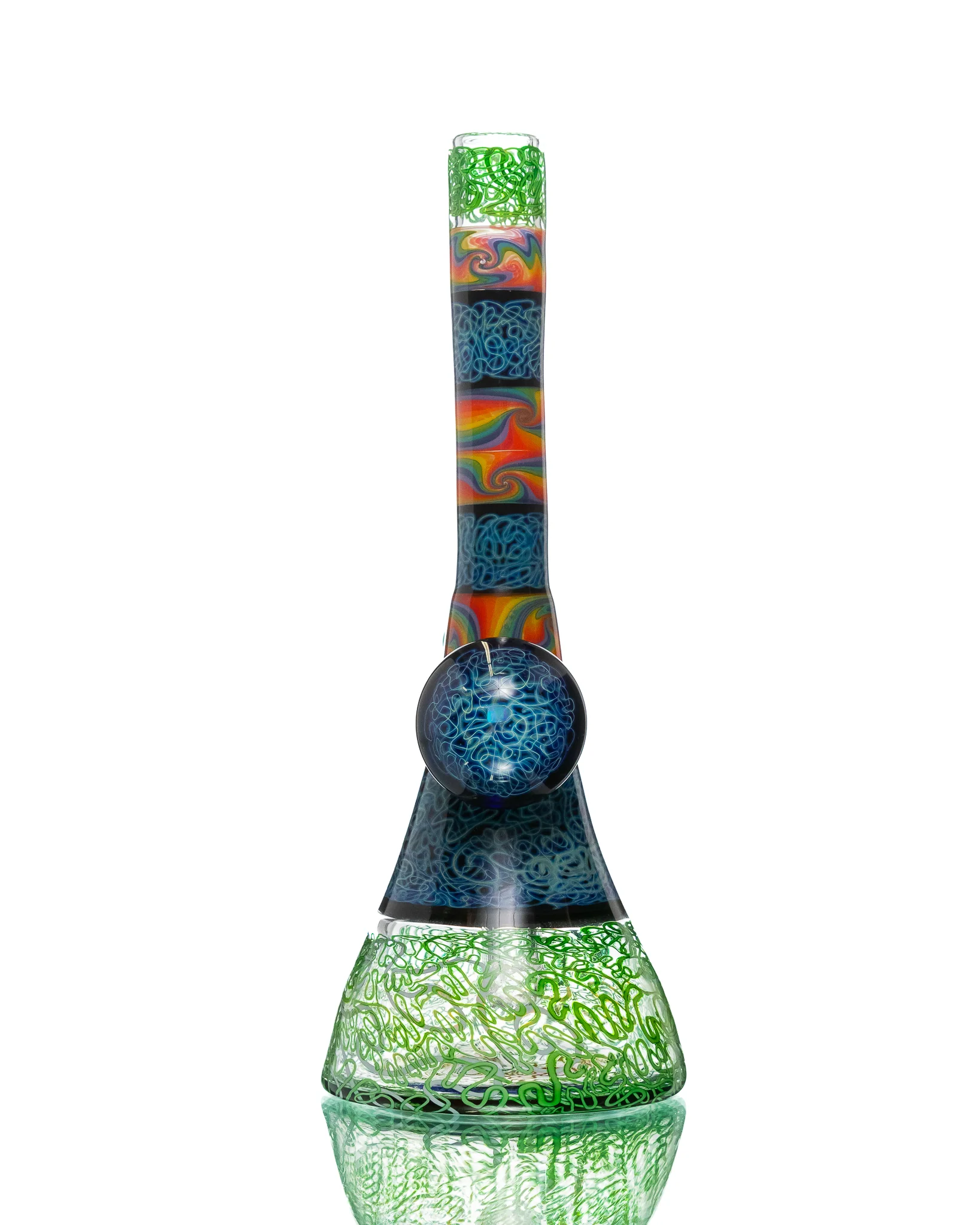 Chuck B - Squiggletech Jammer - Green & Rainbow (UV) - Image 2