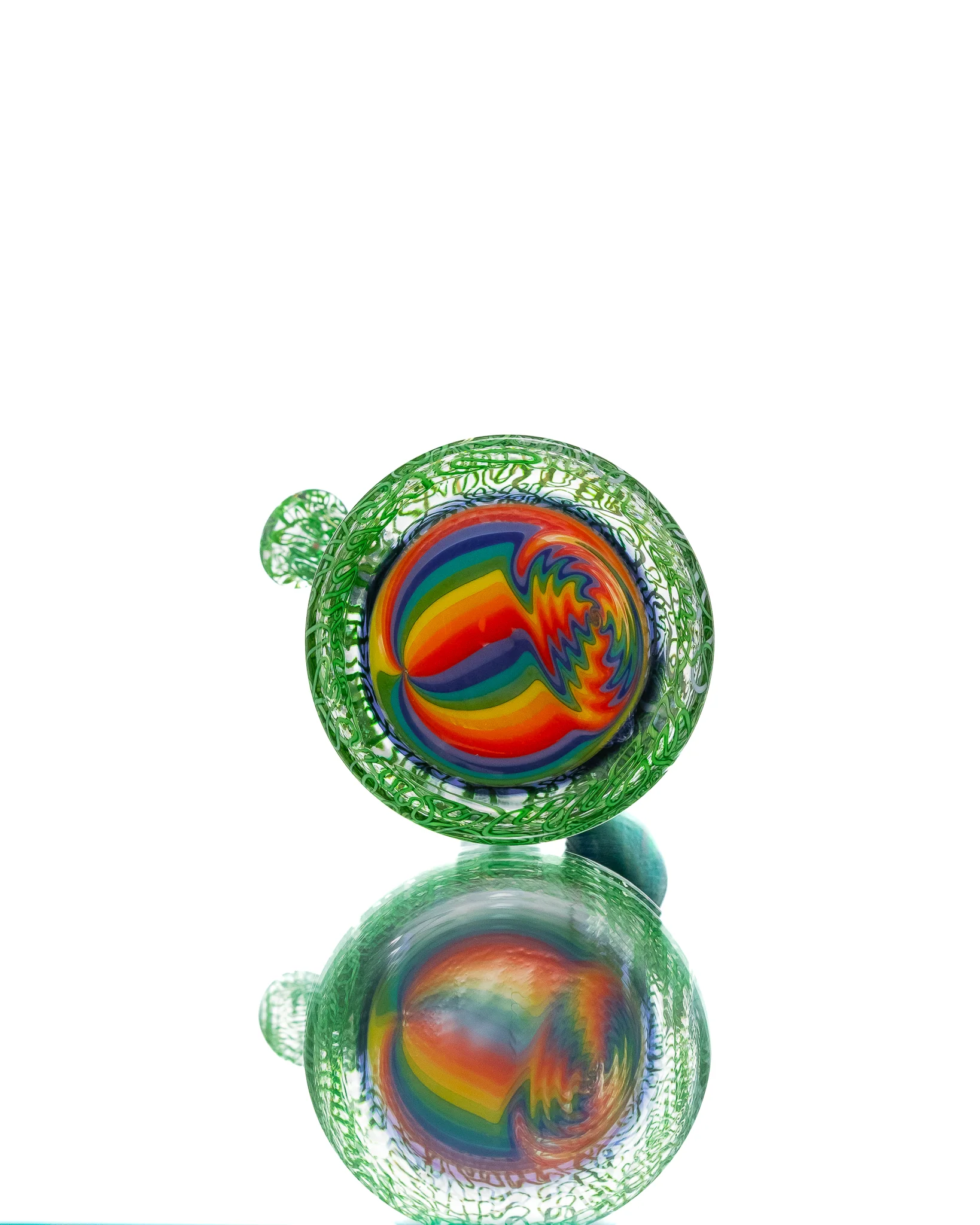 Chuck B - Squiggletech Jammer - Green & Rainbow (UV) - Image 7