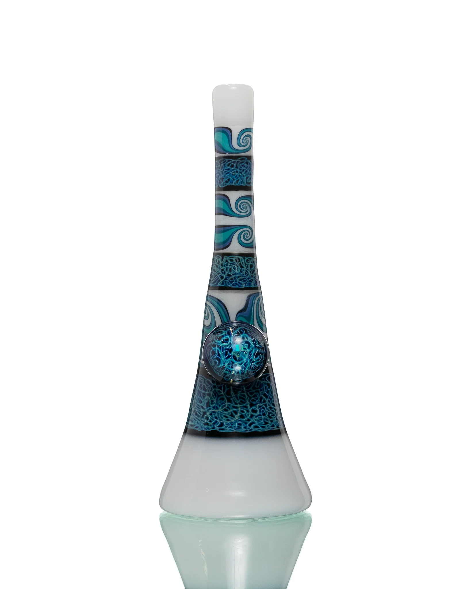 Chuck B - Squiggletech Jammer - White & Blue (UV) - Image 2