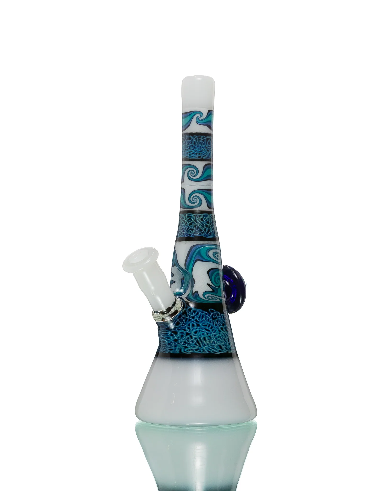 Chuck B - Squiggletech Jammer - White & Blue (UV) - Image 5