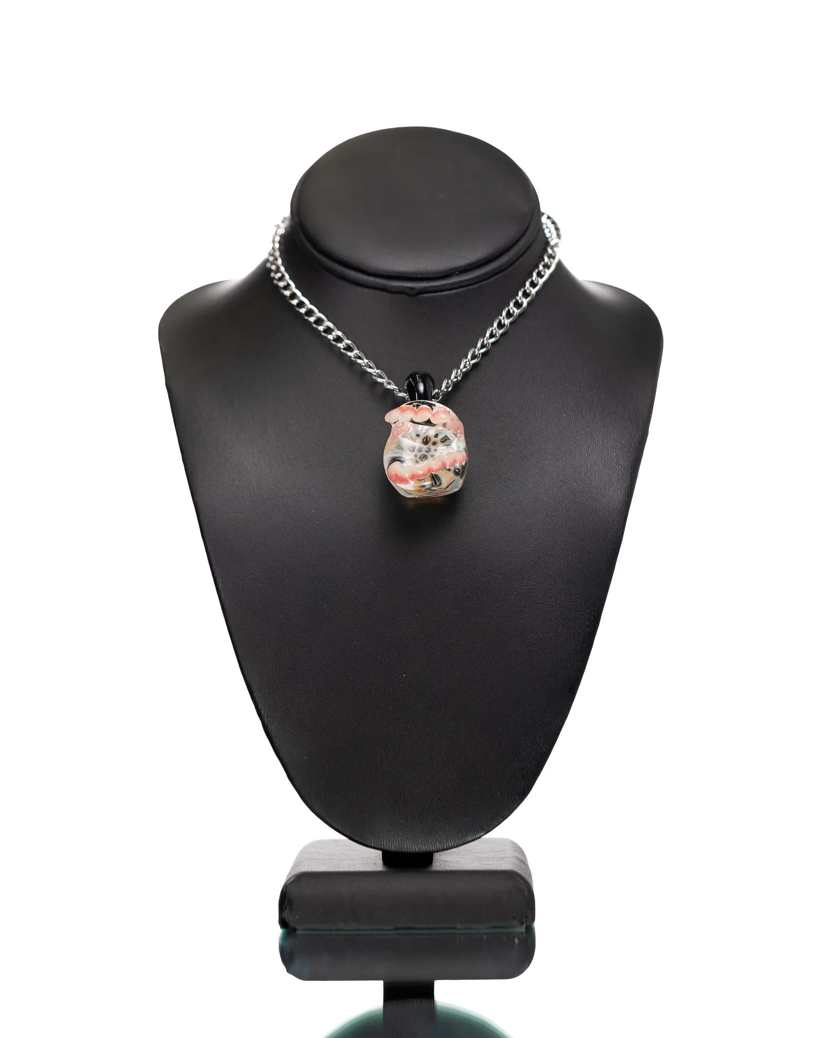 Dawg House Glass - Jaw Pendant - Clear