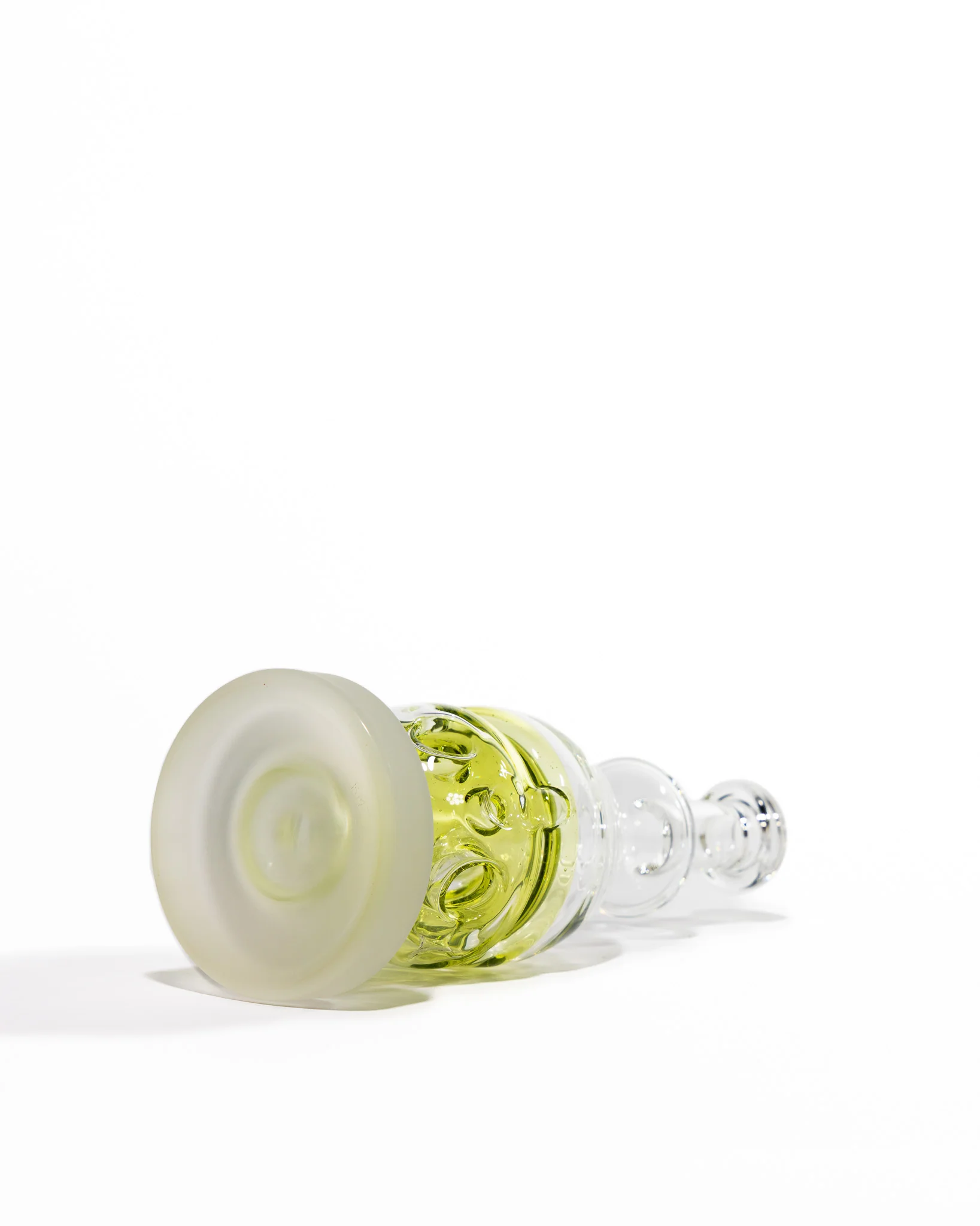 Miner Glass - Fab Egg - Yellow & Frosted Base (CFL) - Image 10