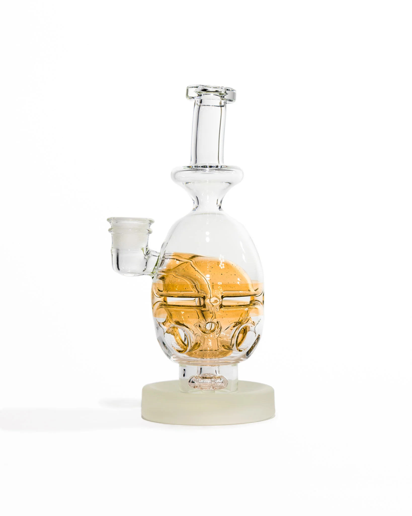 Miner Glass - Fab Egg - Yellow & Frosted Base (CFL) - Image 2