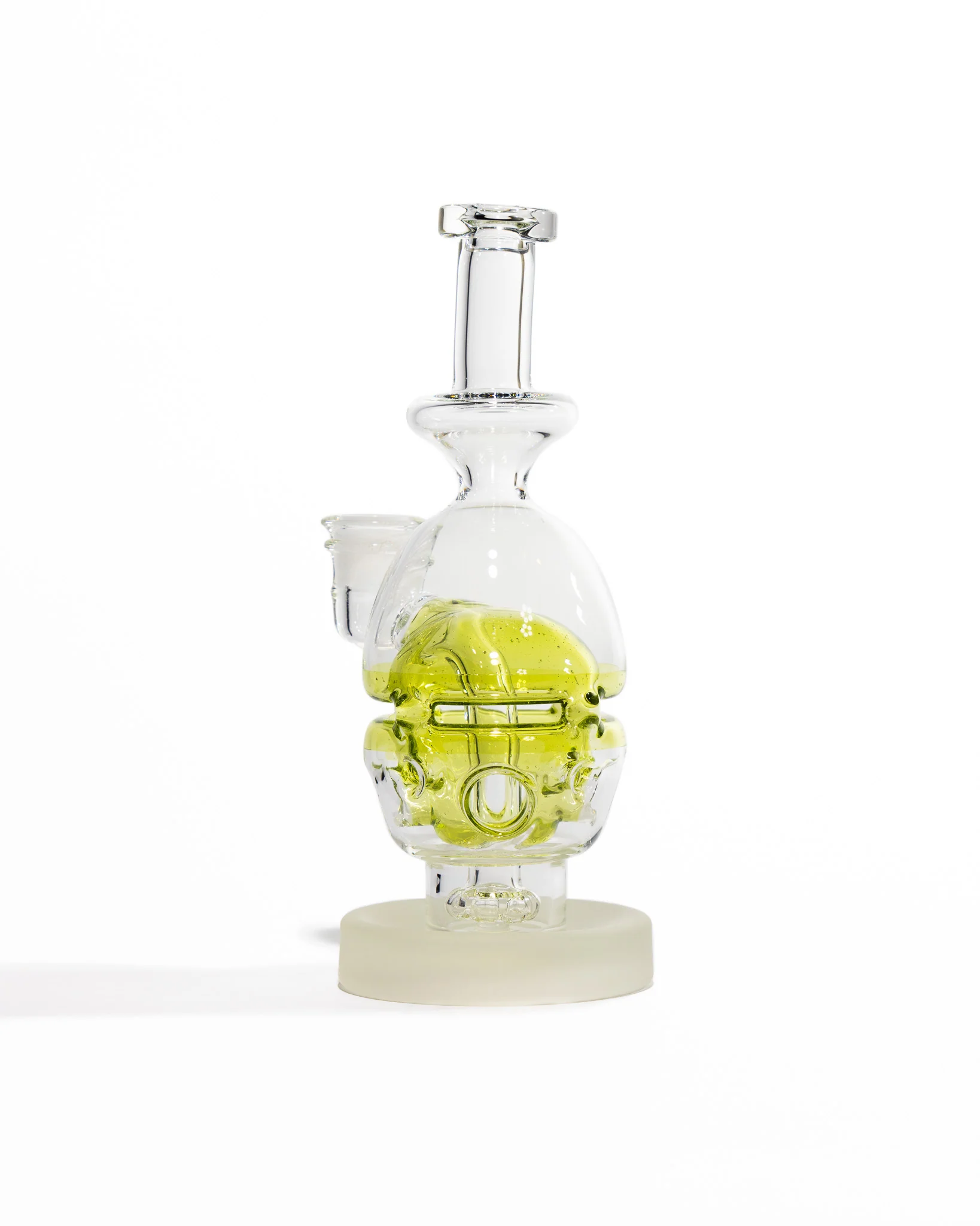 Miner Glass - Fab Egg - Yellow & Frosted Base (CFL) - Image 3
