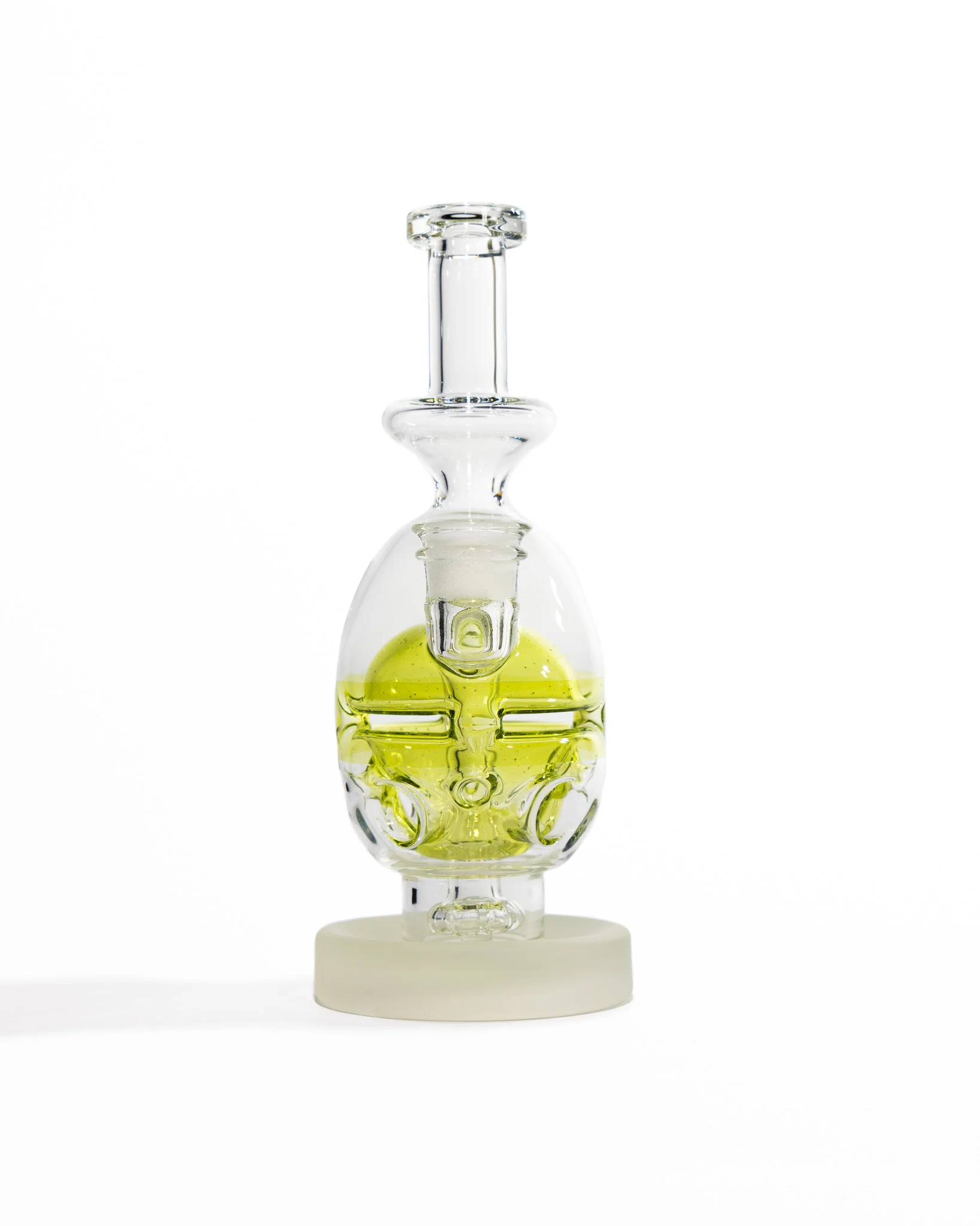 Miner Glass - Fab Egg - Yellow & Frosted Base (CFL) - Image 8