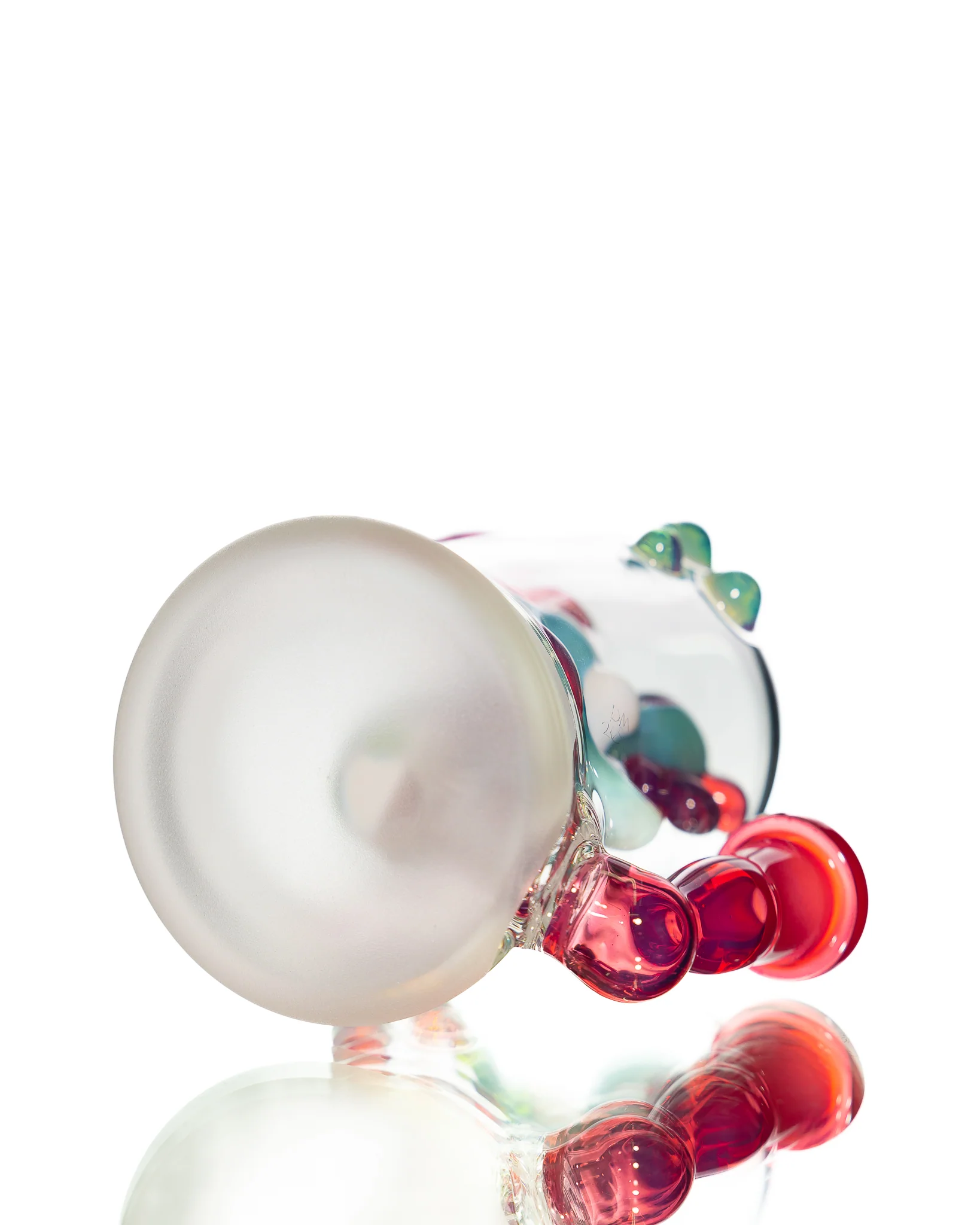 Mitzel Glass - Pink/Teal Trapped Yoshi #265 - Image 6