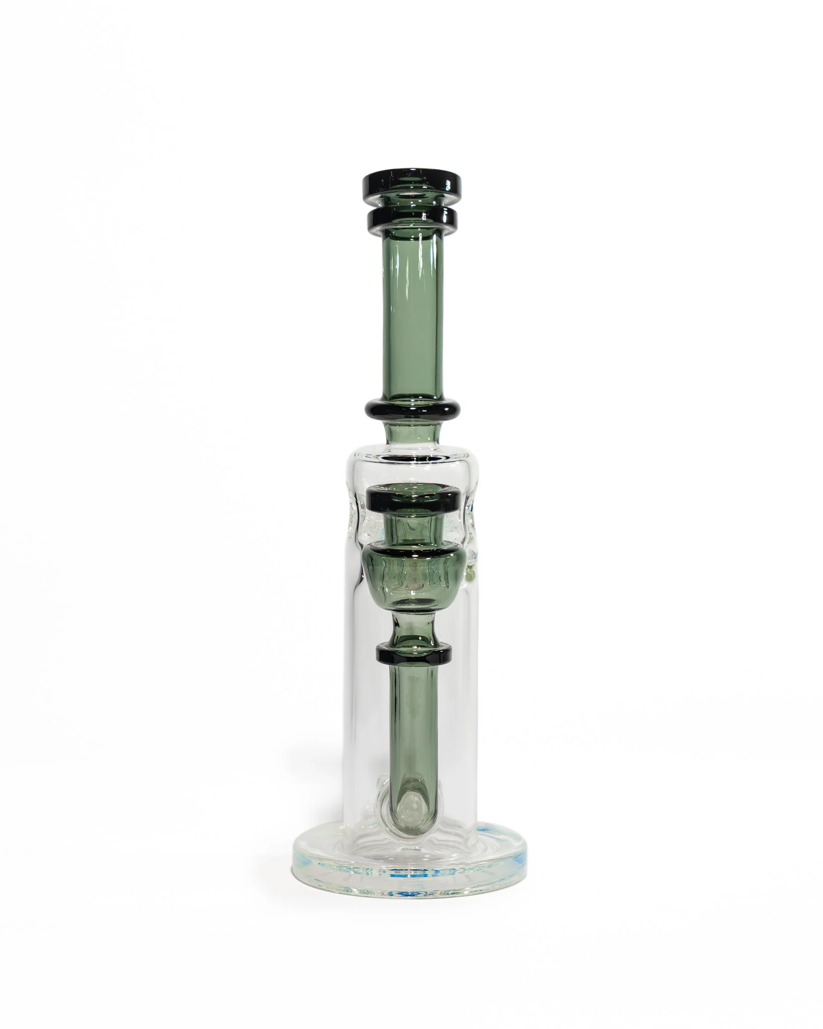 Red Tail Glass - Full Sized Straight Fab Jammer - Dark Clear & Ghost - Image 7