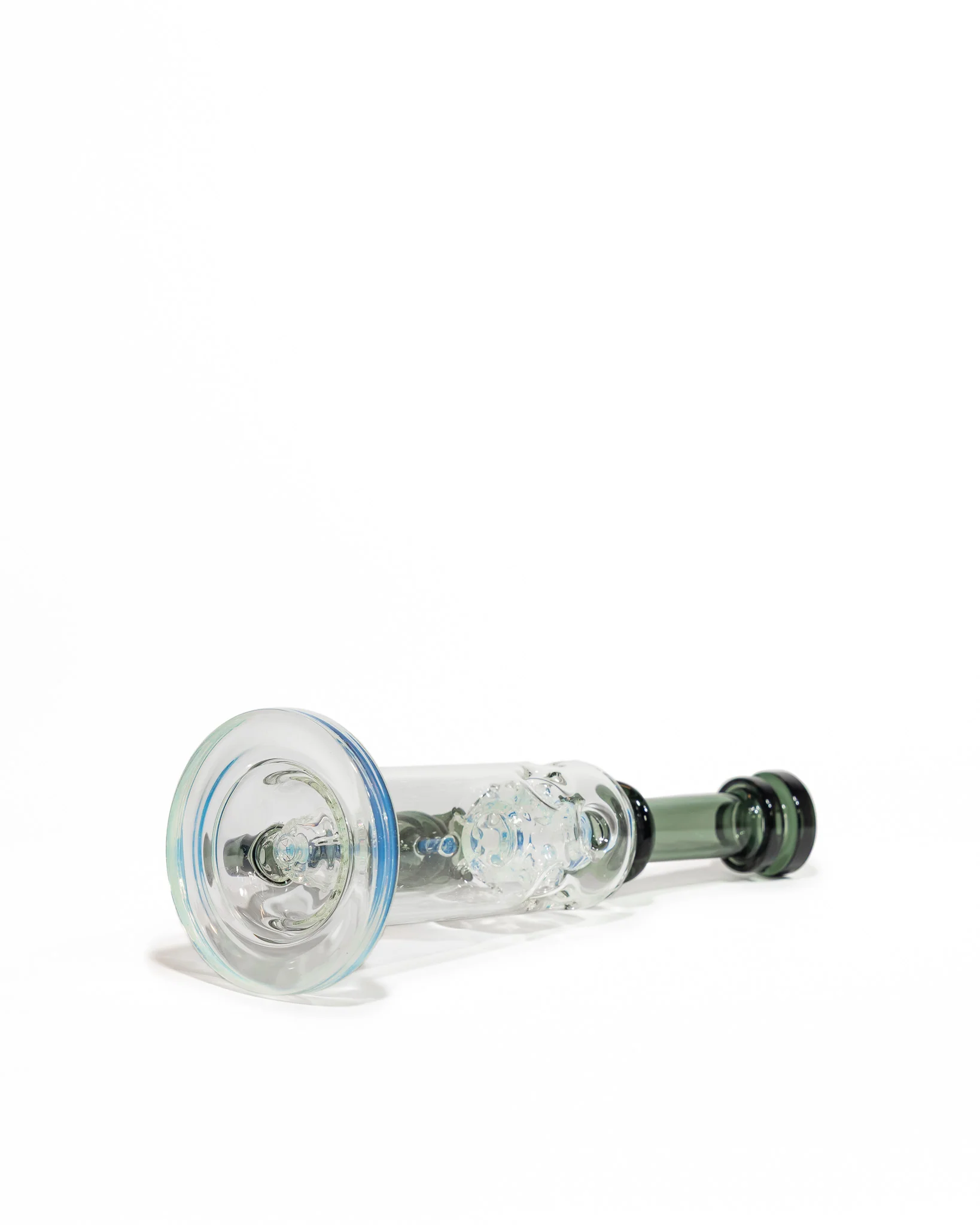 Red Tail Glass - Full Sized Straight Fab Jammer - Dark Clear & Ghost - Image 9