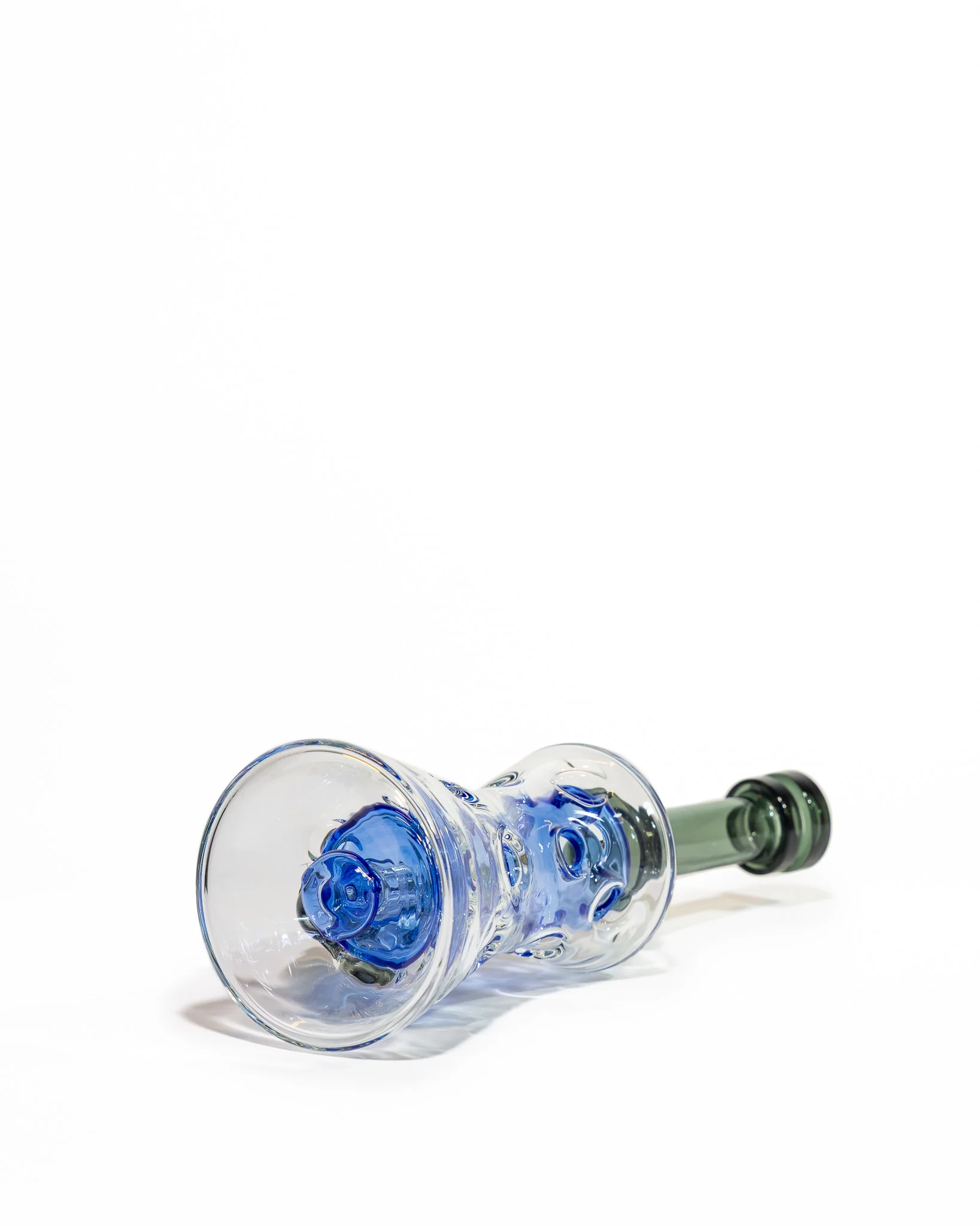 Red Tail Glass - Hourglass Fab - Dark Clear & Blue Dream - Image 10