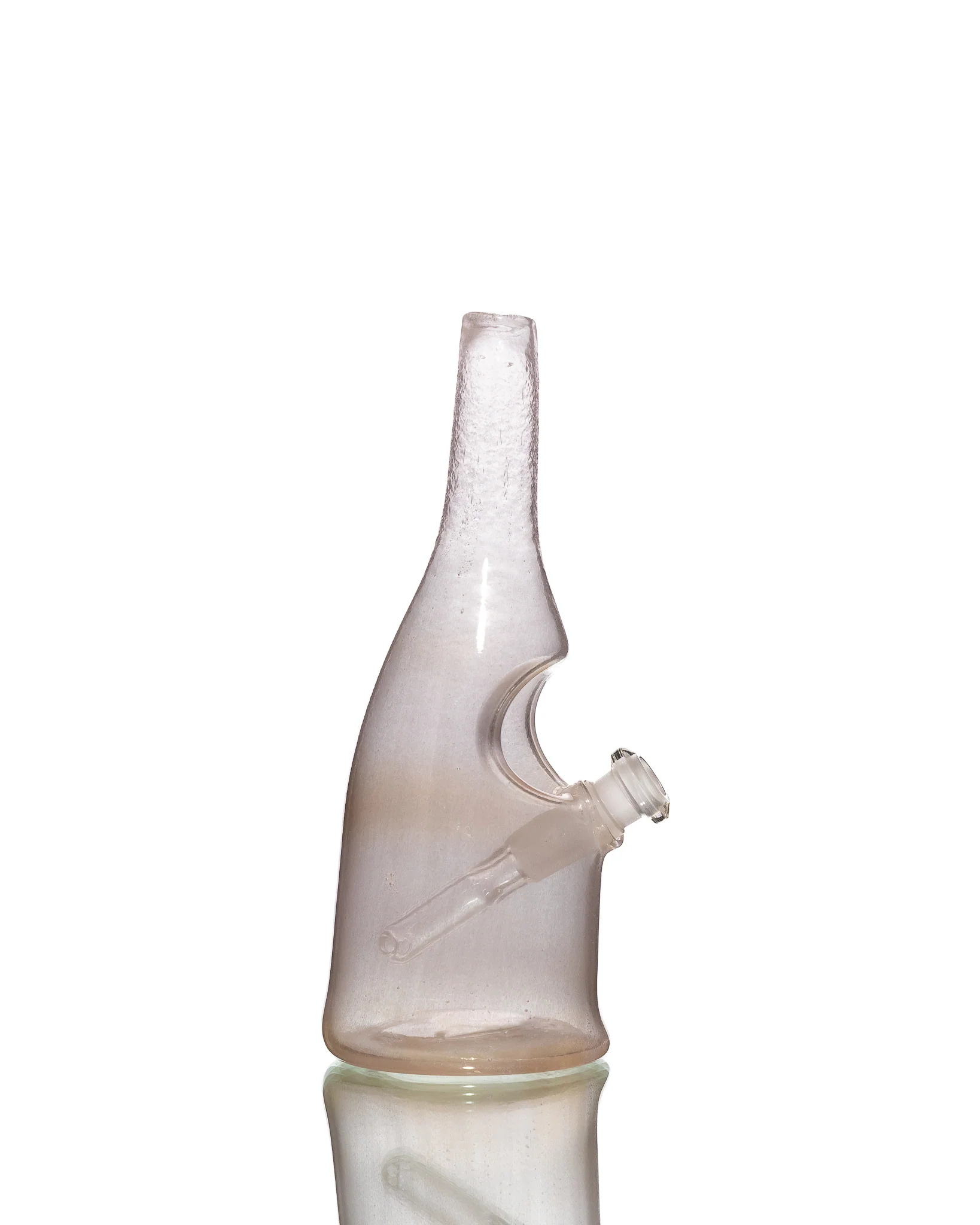 Costa Glass - Sake Bottle Jammer - Frosted White - Image 5