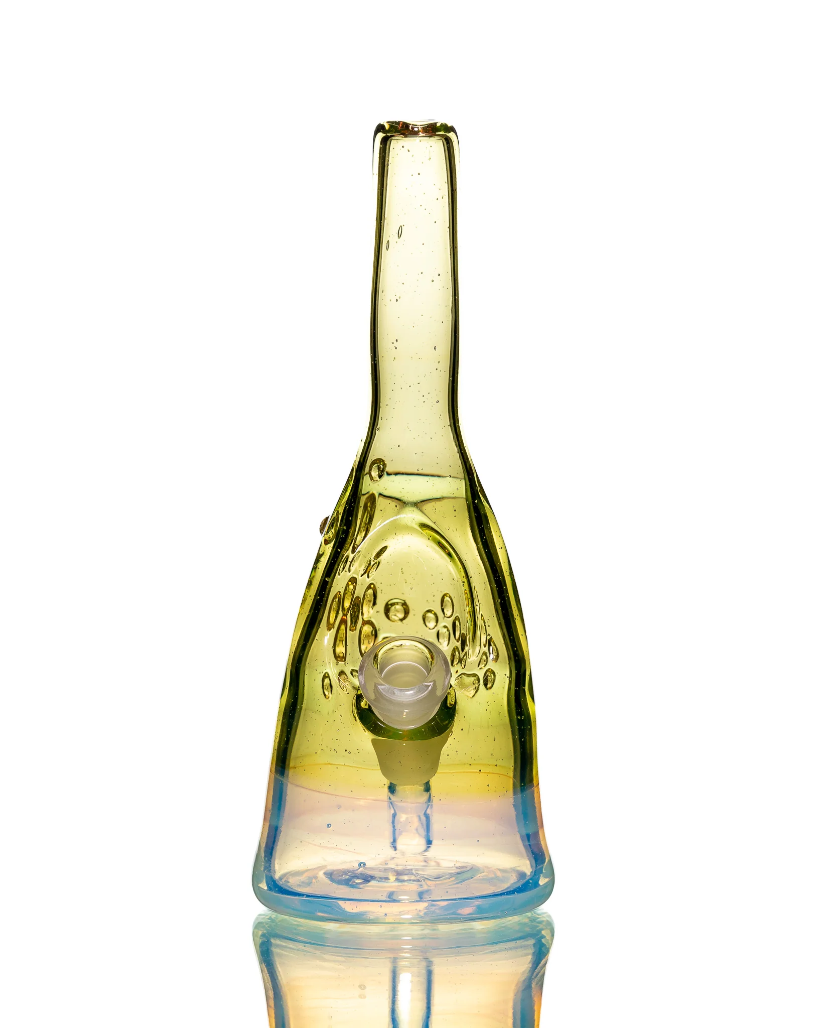 Costa Glass - Sake Bottle Jammer - Green & Blue (CFL) - Image 2