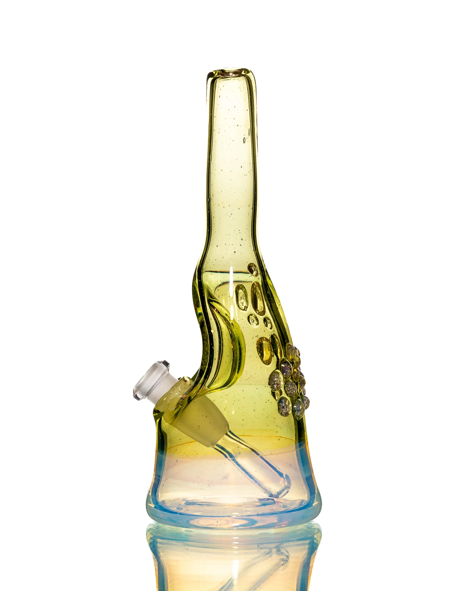 Costa Glass - Sake Bottle Jammer - Green & Blue (CFL) - Image 3