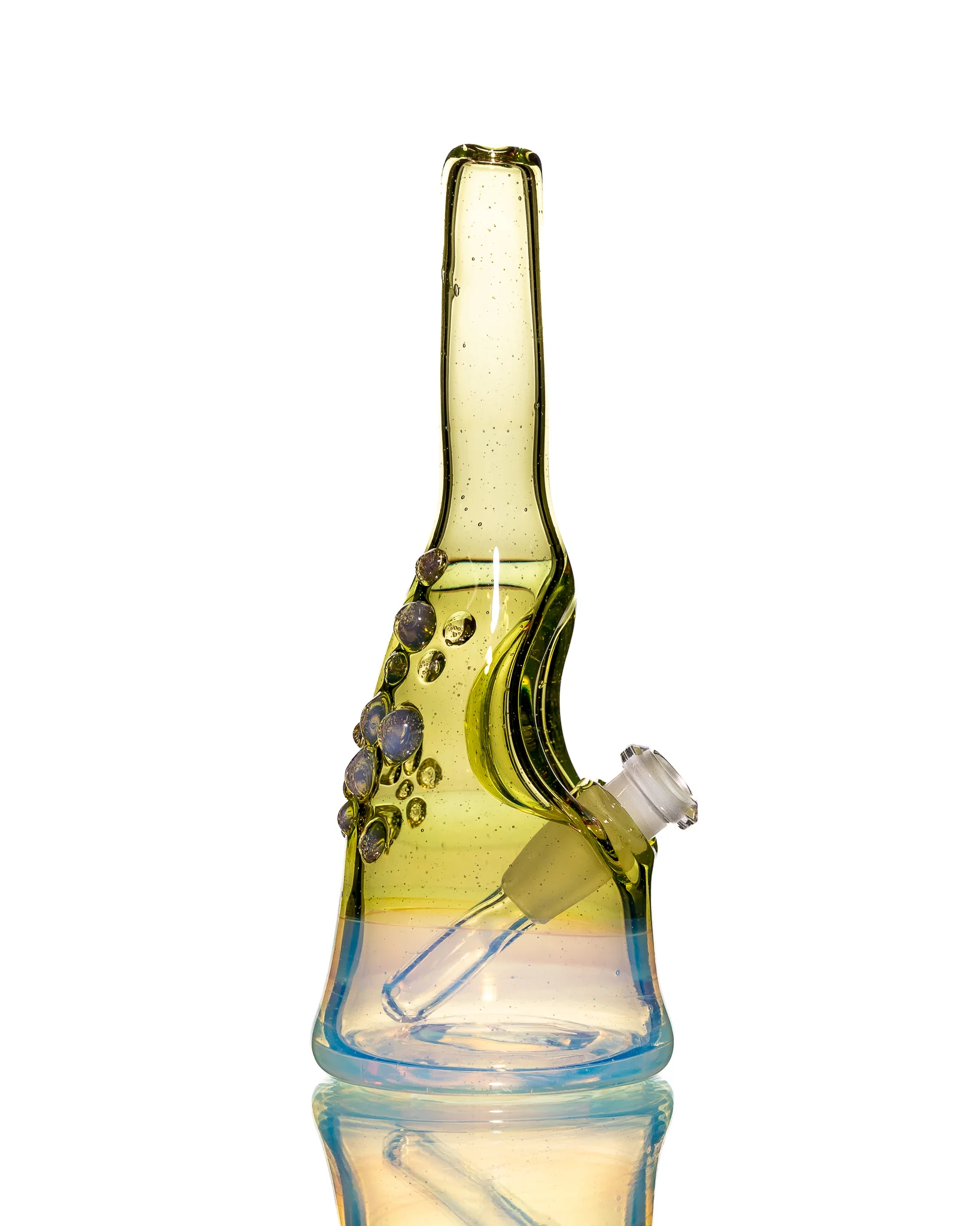 Costa Glass - Sake Bottle Jammer - Green & Blue (CFL) - Image 5