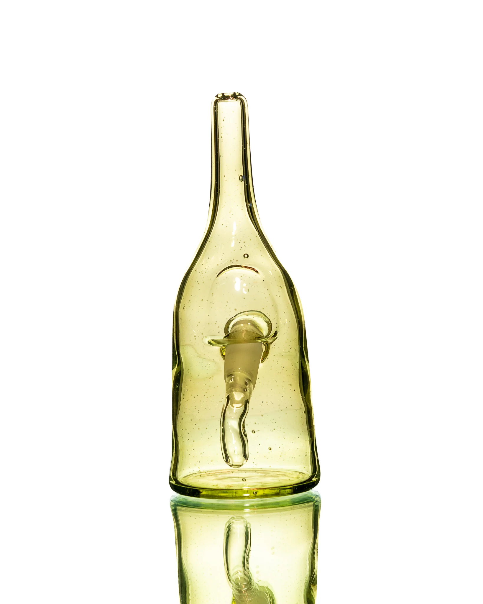 Costa Glass - Sake Bottle Jammer - Green (CFL) - Image 4