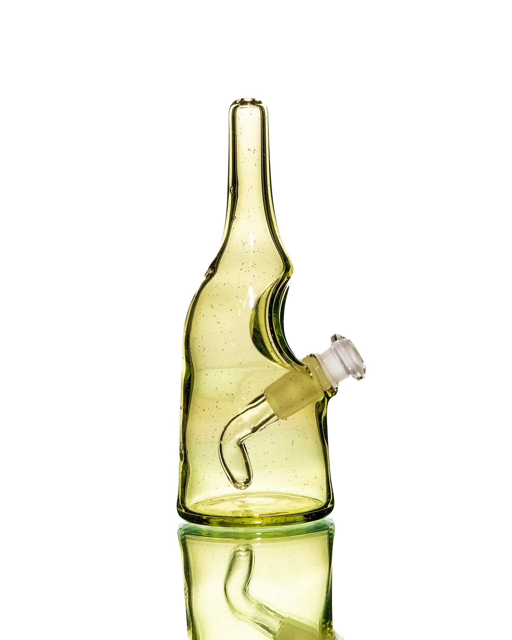 Costa Glass - Sake Bottle Jammer - Green (CFL) - Image 5