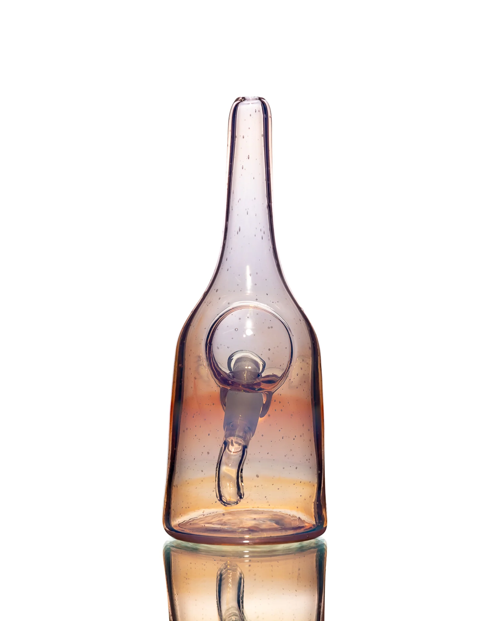 Costa Glass - Sake Bottle Jammer - Purple & Orange (CFL) - Image 4