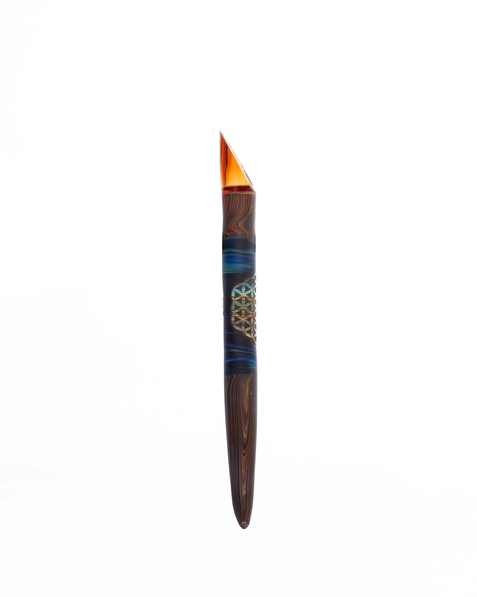 Dawg House Glass - Shovel Tool - Flower of Life - Image 3