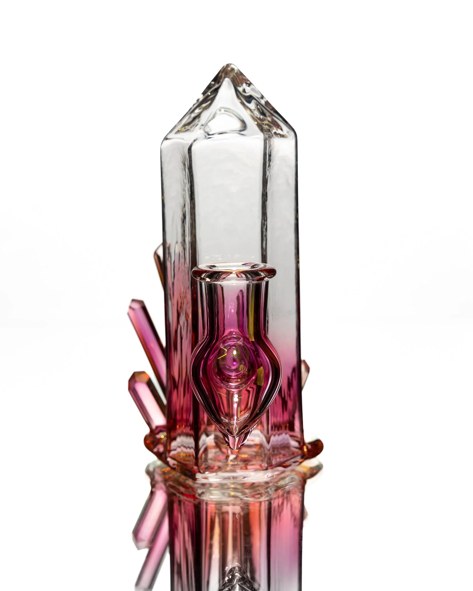 Digger Glass - Crystal Jammer - Clear & Purple - Image 4