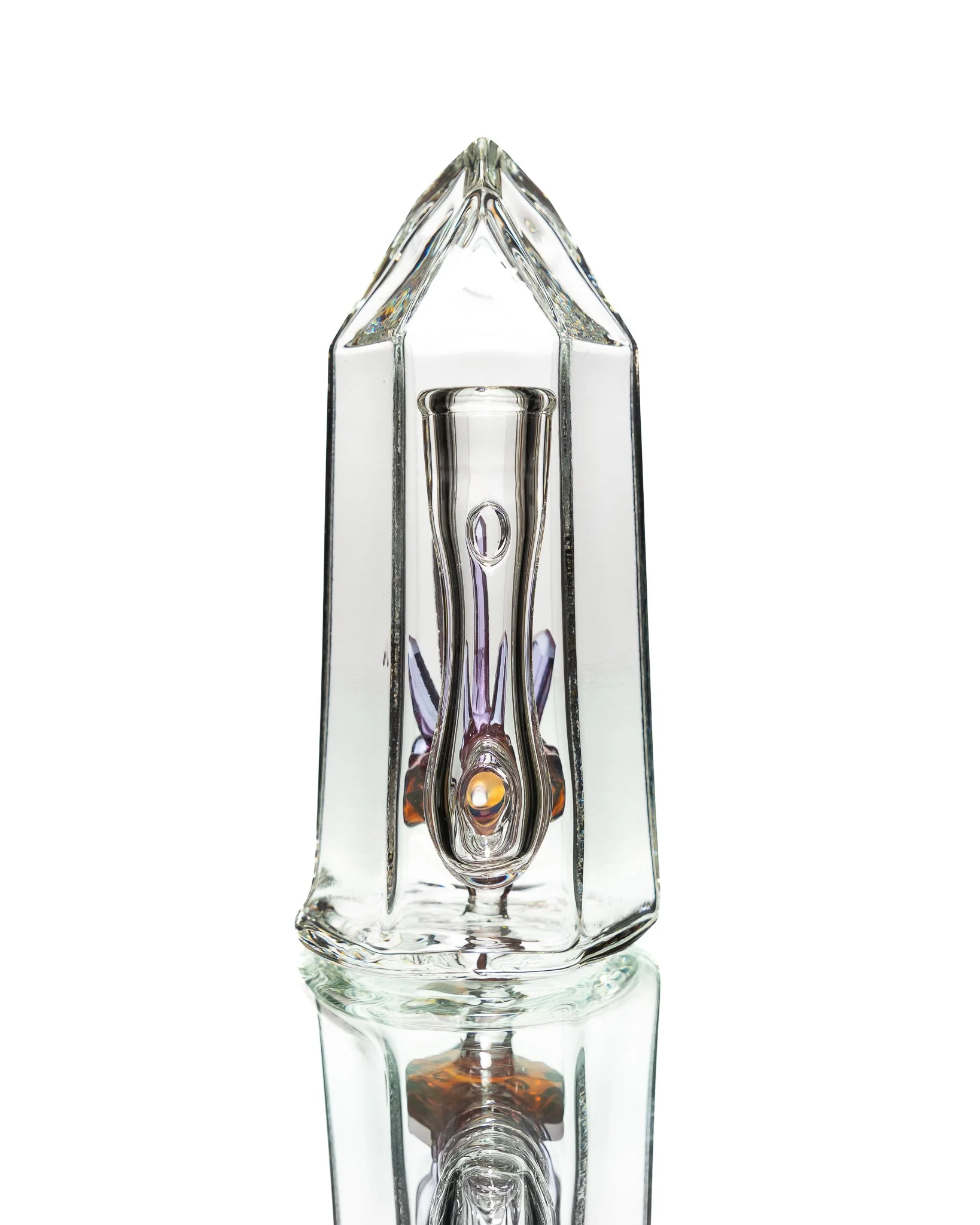 Digger Glass - Crystal Jammer - Purple & Clear - Image 4