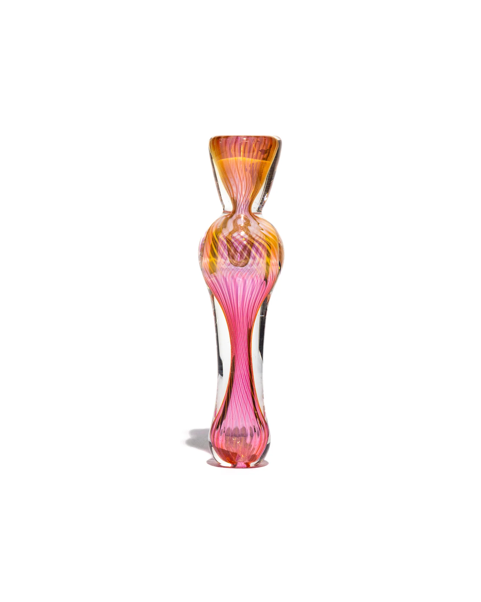 Dot Mark - Gold Fumed Chillum - Image 3