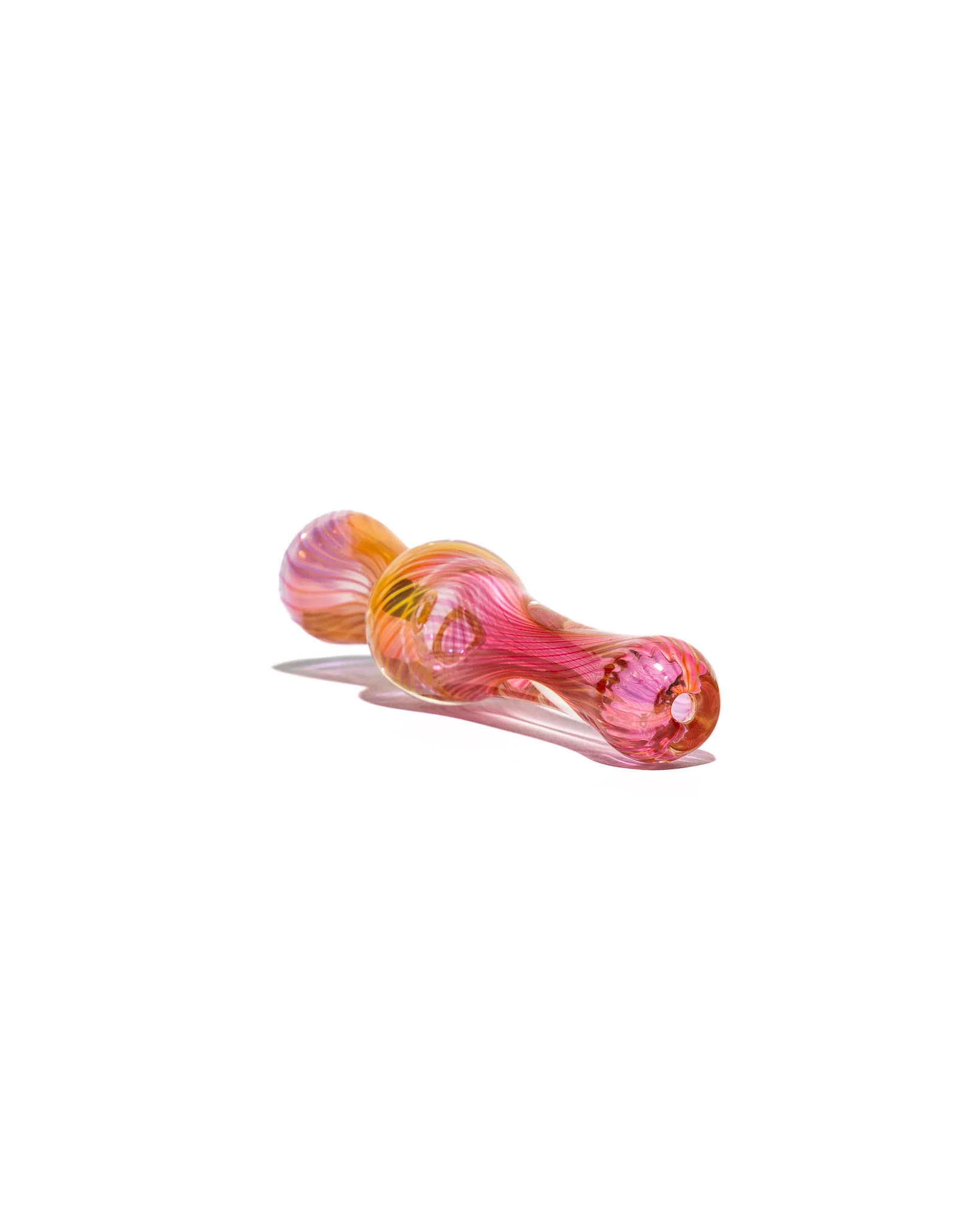Dot Mark - Gold Fumed Chillum - Image 5