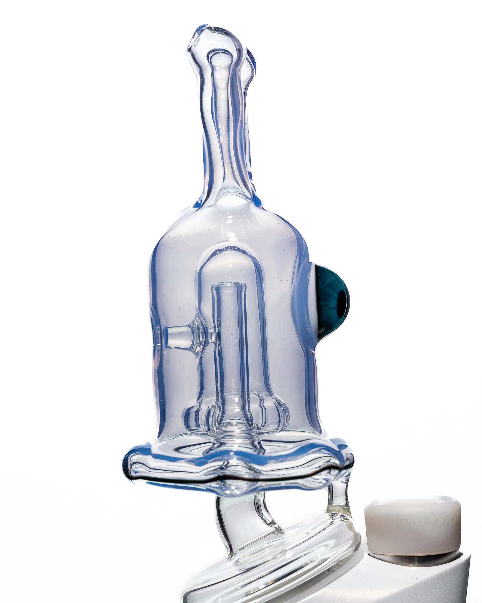 Drewbie Glass - Sluggo Puffco Top - Blue - Image 5