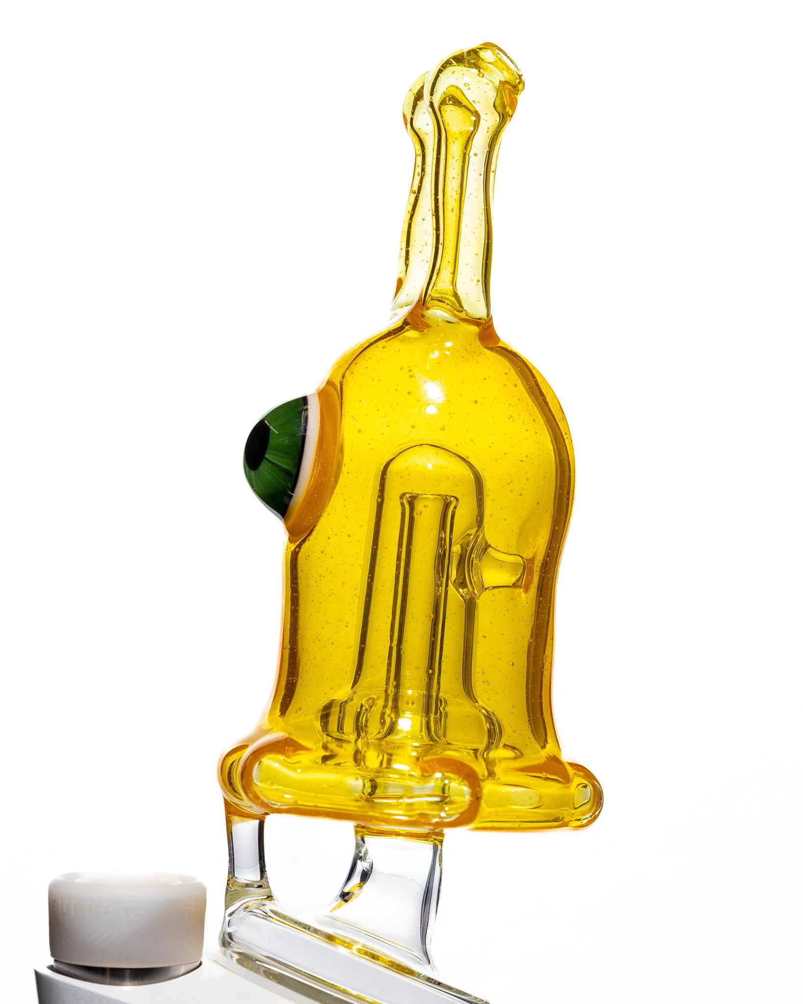 Drewbie Glass - Sluggo Puffco Top - Yellow - Image 3